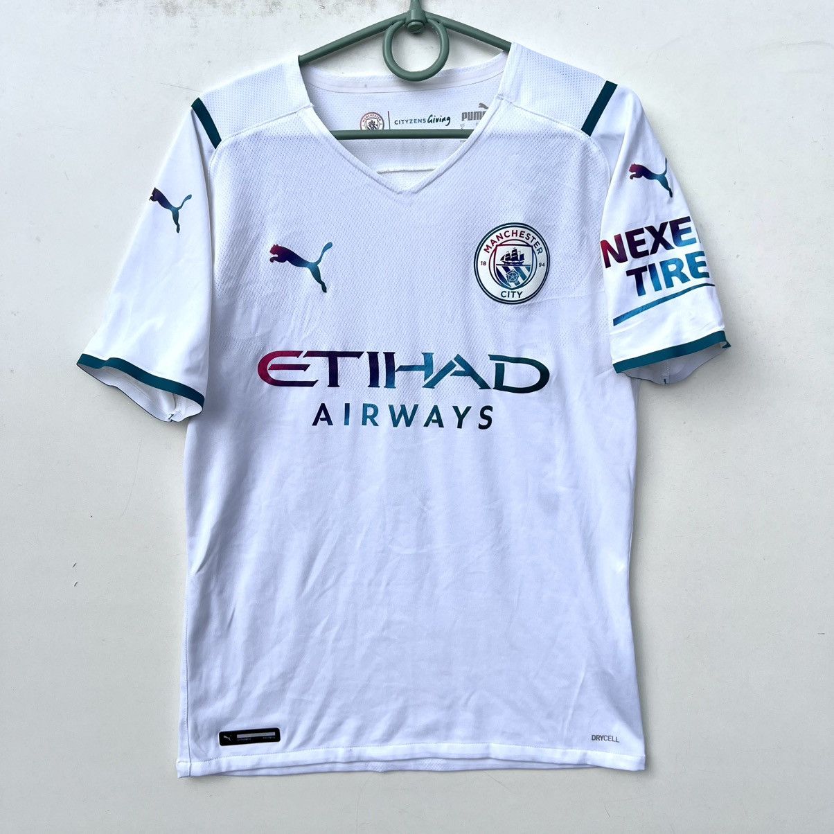 Puma Puma 2021 2022 Manchester City soccer jersey Size US S / EU 44-46 / 1 - 1 Thumbnail