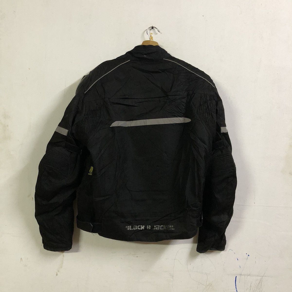 Japanese Brand Y2k Black B jackal Motorsport Jacket proctection Size US M / EU 48-50 / 2 - 2 Thumbnail