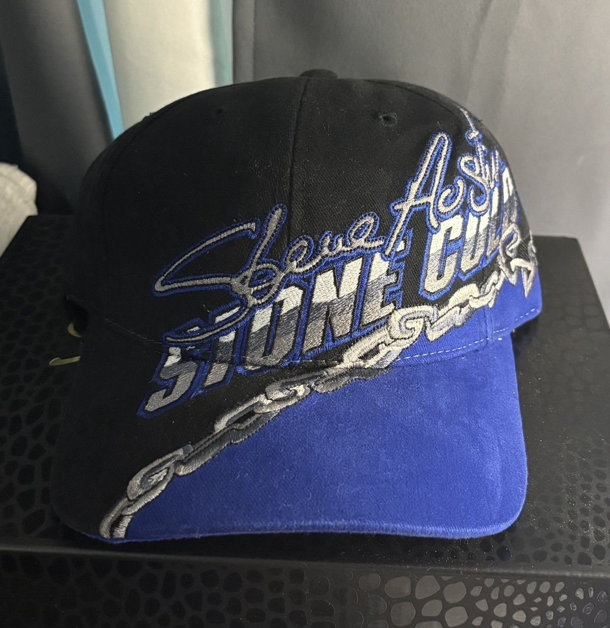 WWF Vintage WWF Stone Cold Steve Austin Snapback hat Size ONE SIZE - 2 Thumbnail