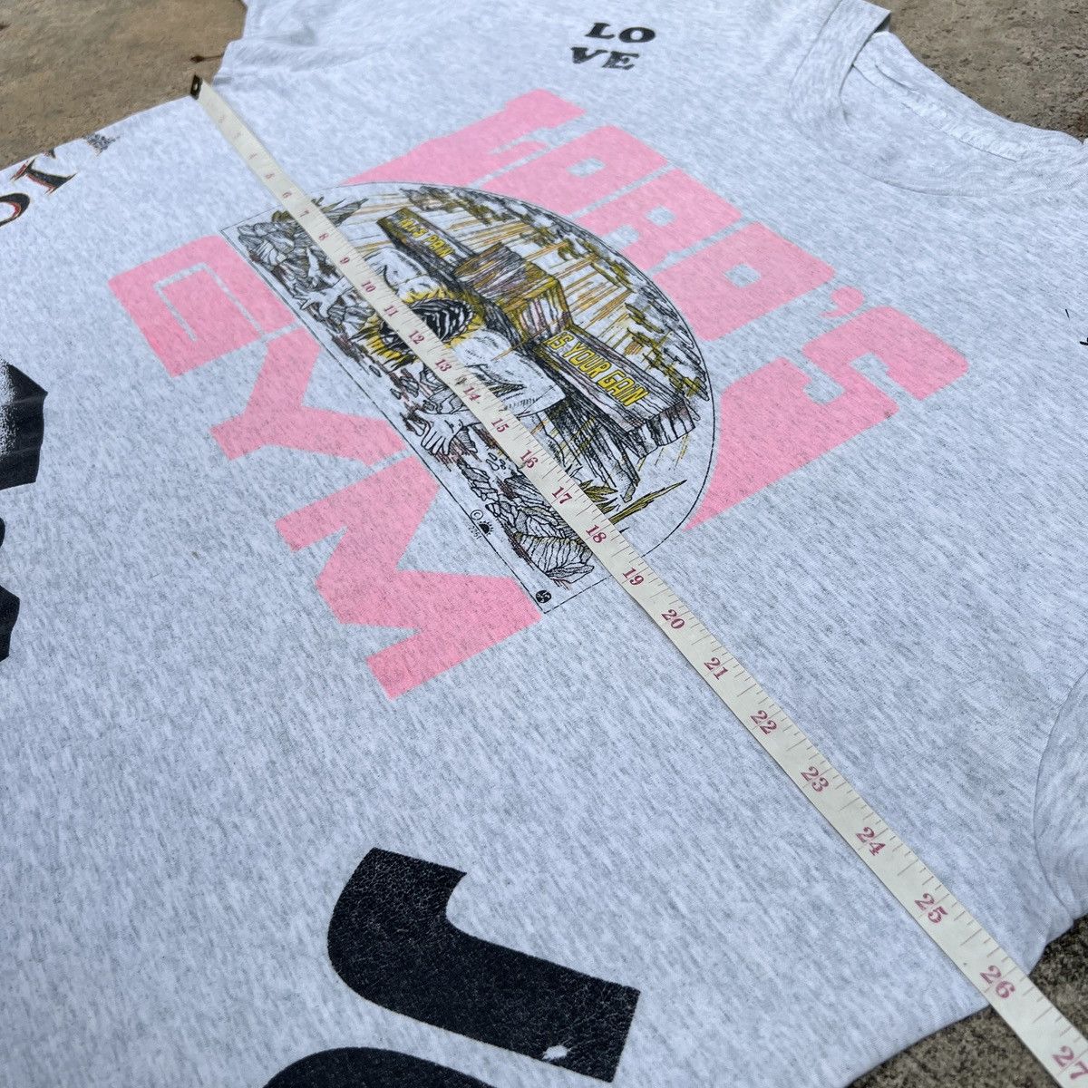 Vintage Vintage 90s Lord’s Gym God Jesus Bible Holy Tee 2XL Size US XXL / EU 58 / 5 - 16 Thumbnail