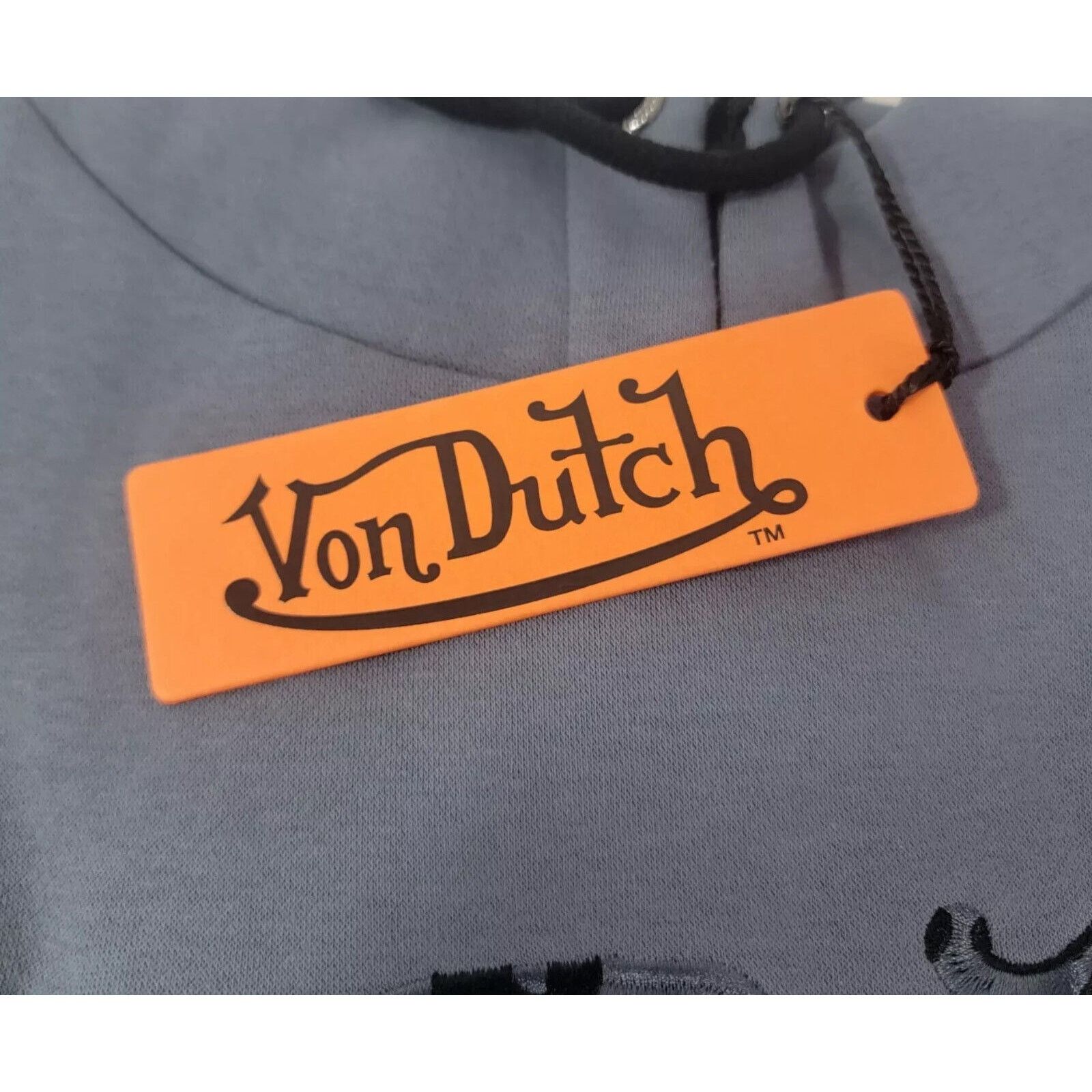 Von Dutch Von Dutch Unisex Hoodie Embroidered Cheetah Logo Sweatshirt Size US XL / EU 56 / 4 - 3 Thumbnail