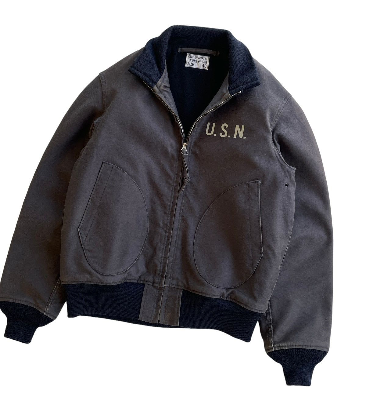 Toyo Enterprises Vintage USN x FELIX NXs 9438 Deck Jacket Size US M / EU 48-50 / 2 - 5 Thumbnail