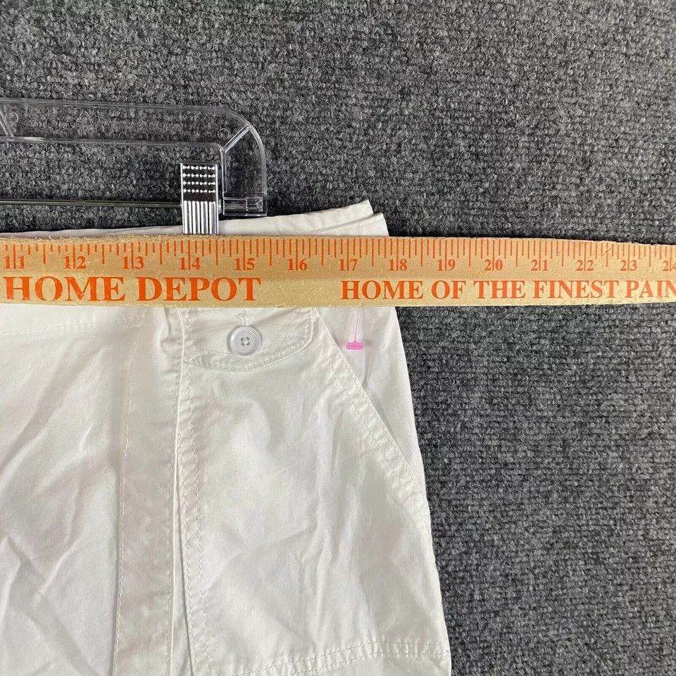 Talbots Talbots Shorts Women's Size 14P Chino Petites White Cotton Size 36" / US 14 / IT 50 - 2 Thumbnail