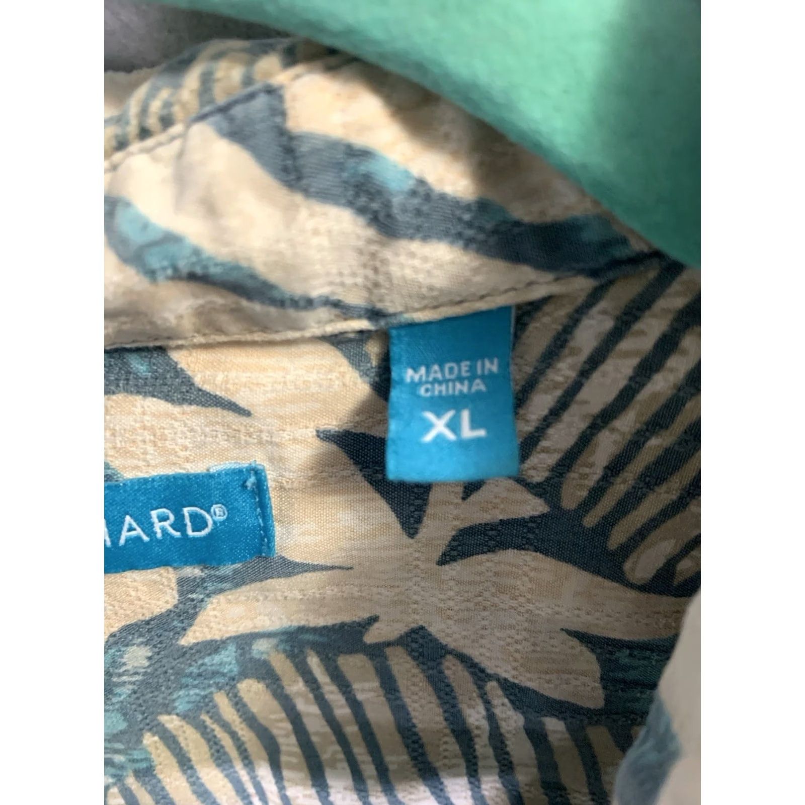 Tori Richard Tori Richard Shirt Men XL Hawaiian Palm Leaves Tropical Vacation Silk Blend Multicolor All Seasons Short Sleeve Button-Up Size US XL / EU 56 / 4 - 4 Thumbnail