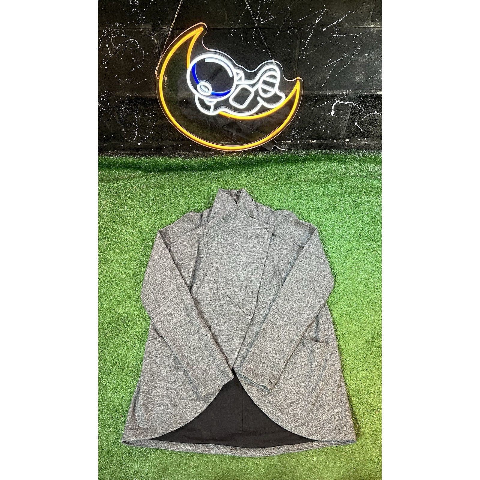 Lululemon Lululemon Rulu Rally Wrap Long Sleeve Size 8 Graphite Size M / US 6-8 / IT 42-44 - 1 Thumbnail