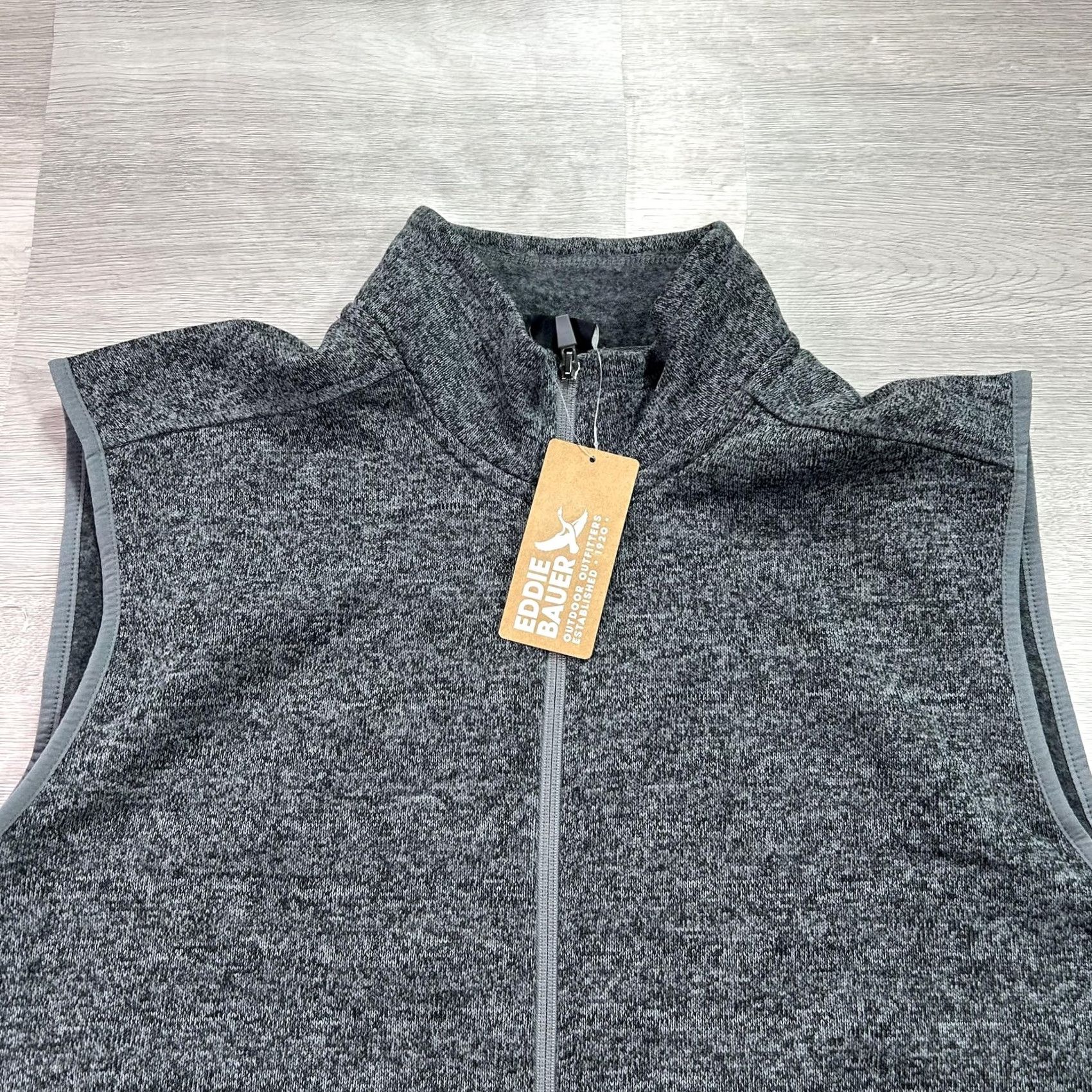 Eddie Bauer Eddie Bauer Radiator Vest 3.0 Womens XL Gray Fleece Full Zip Outdoor Warm Vest Woman XL Gray Full Zip Pockets Casual Travel Size XL / US 12-14 / IT 48-50 - 4 Thumbnail