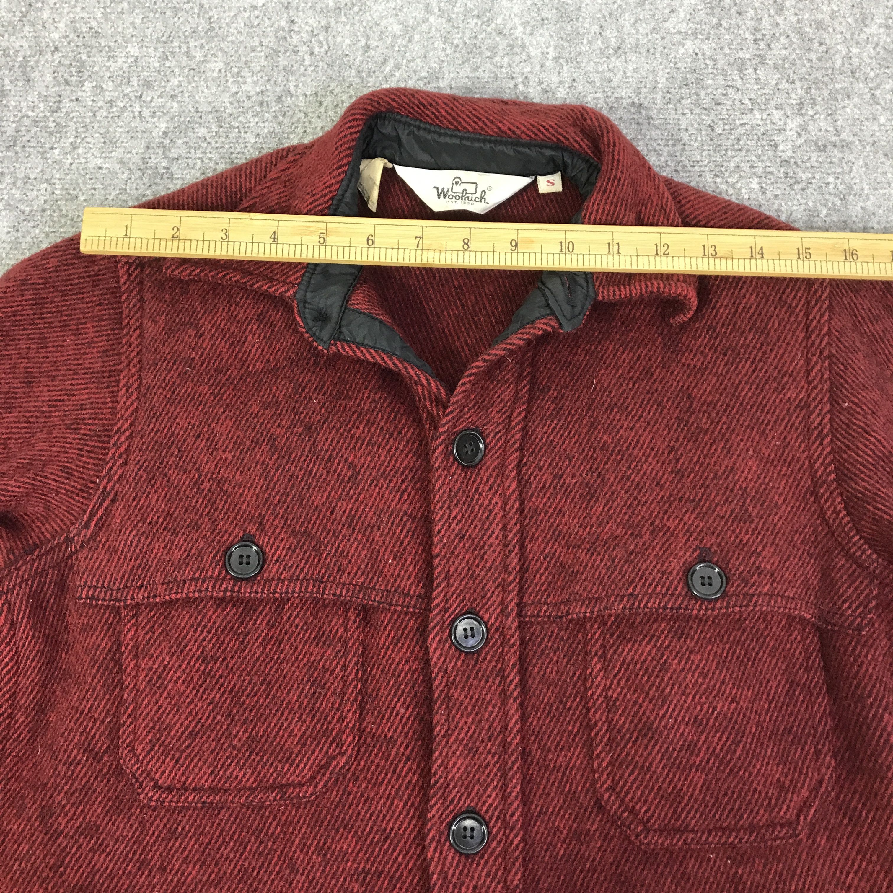 Woolrich Woolen Mills 90s WOOLRICH WOOL BUTTON JACKETK 107B14 Size US S / EU 44-46 / 1 - 5 Thumbnail