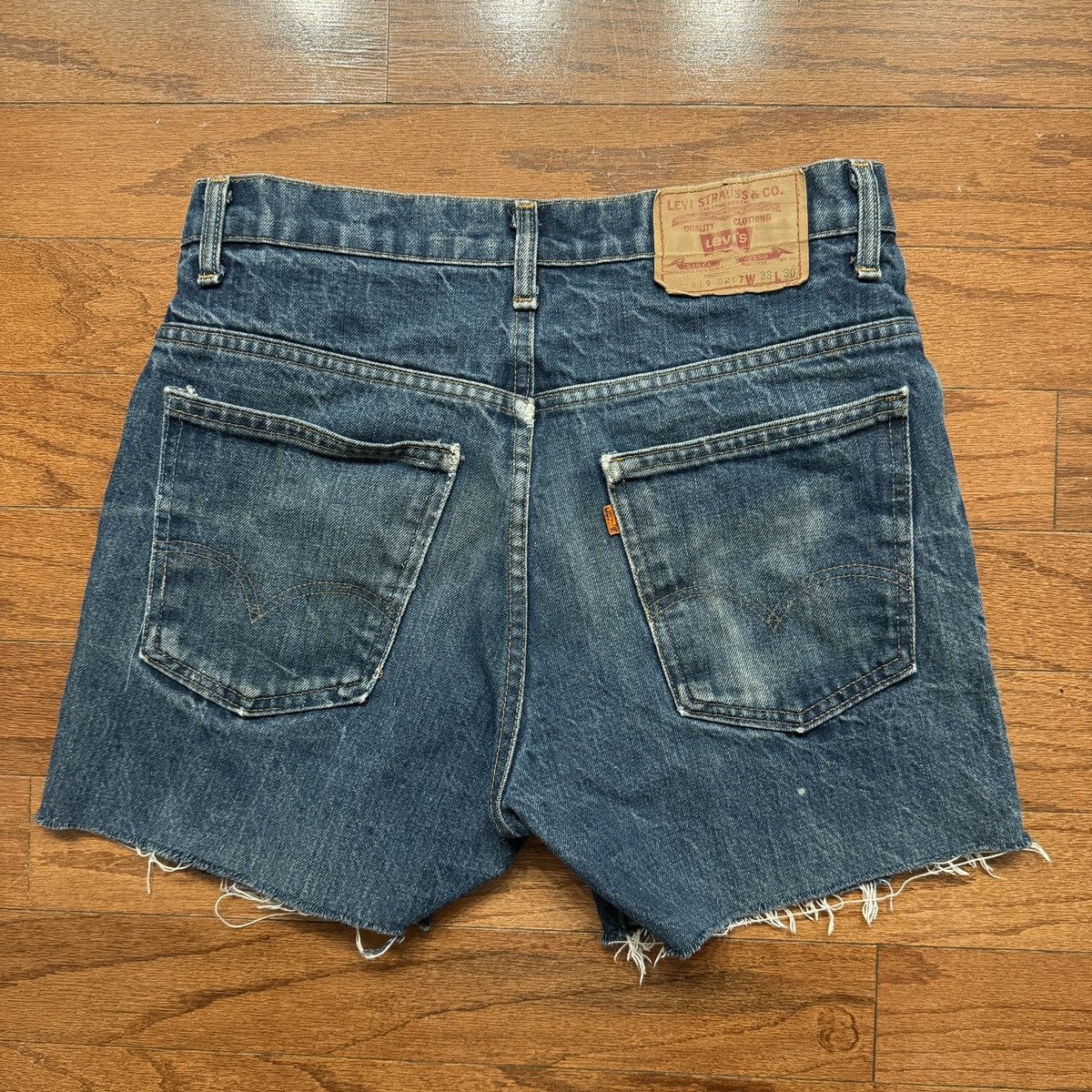 Levi's Vintage Levi’s 519-0217 Orange Tab Cutoff Shirts, 31W Size US 31 - 1 Thumbnail