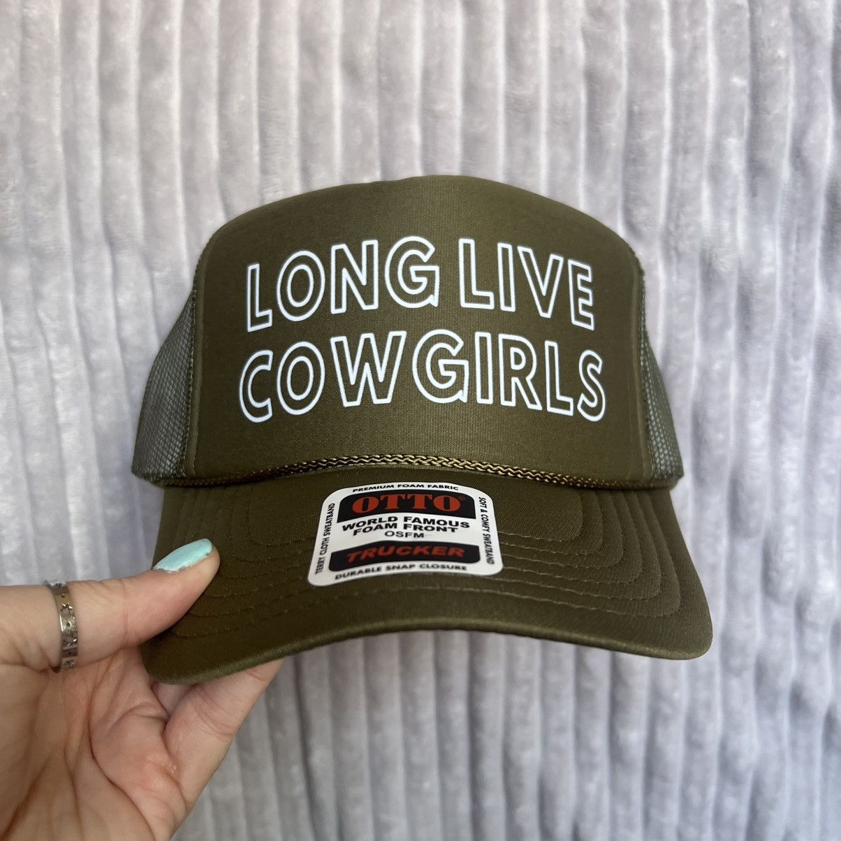 Otto Morgan wallen country western trucker hat Size ONE SIZE - 1 Thumbnail