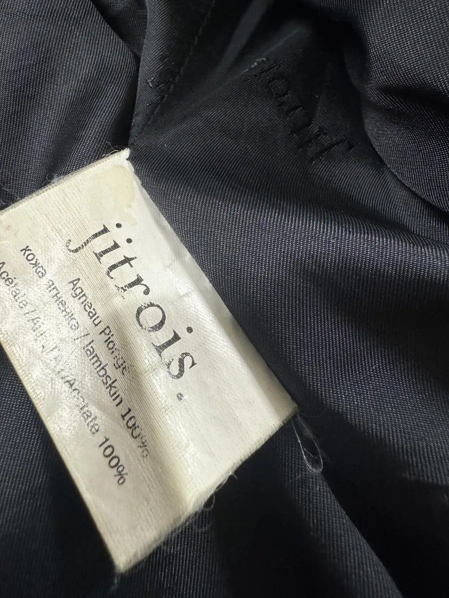 Jitrois 2000s Jitrois Black Leather Pure Premium Biker Jacket Size US L / EU 52-54 / 3 - 10 Thumbnail