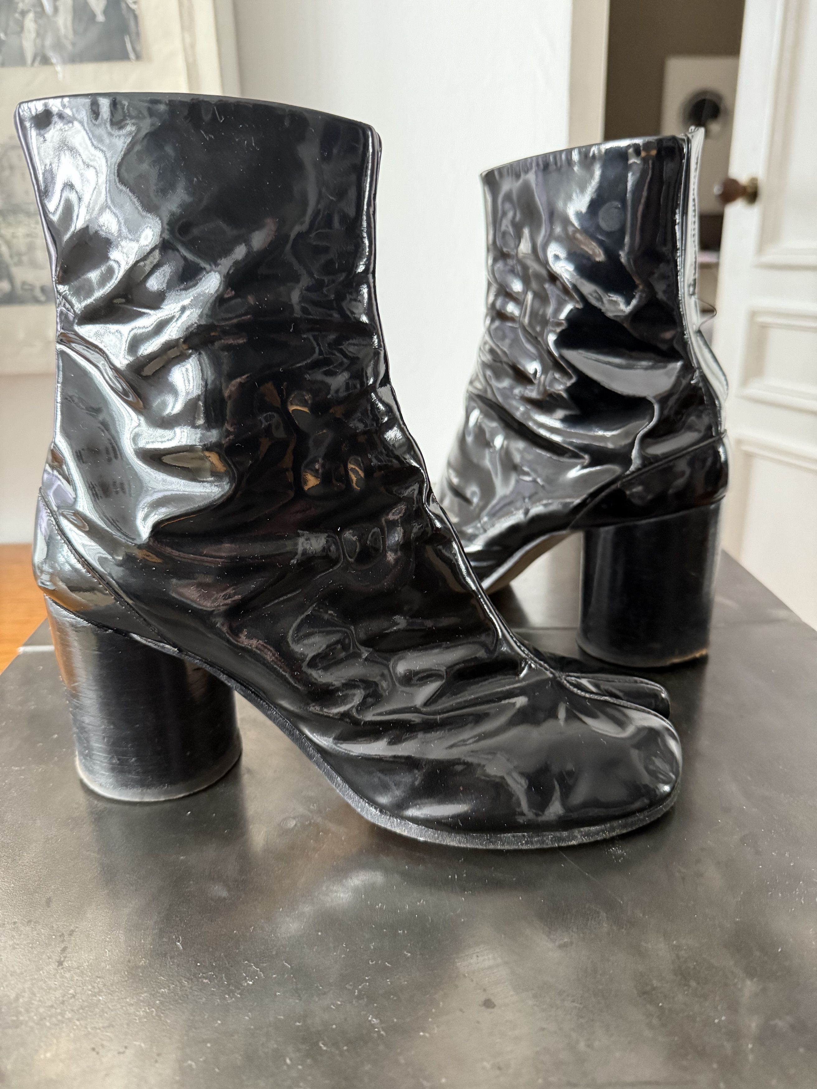 Maison Margiela Maison Margiela BLACK LACK TABI FW1995 Size US 10 / IT 40 - 2 Thumbnail