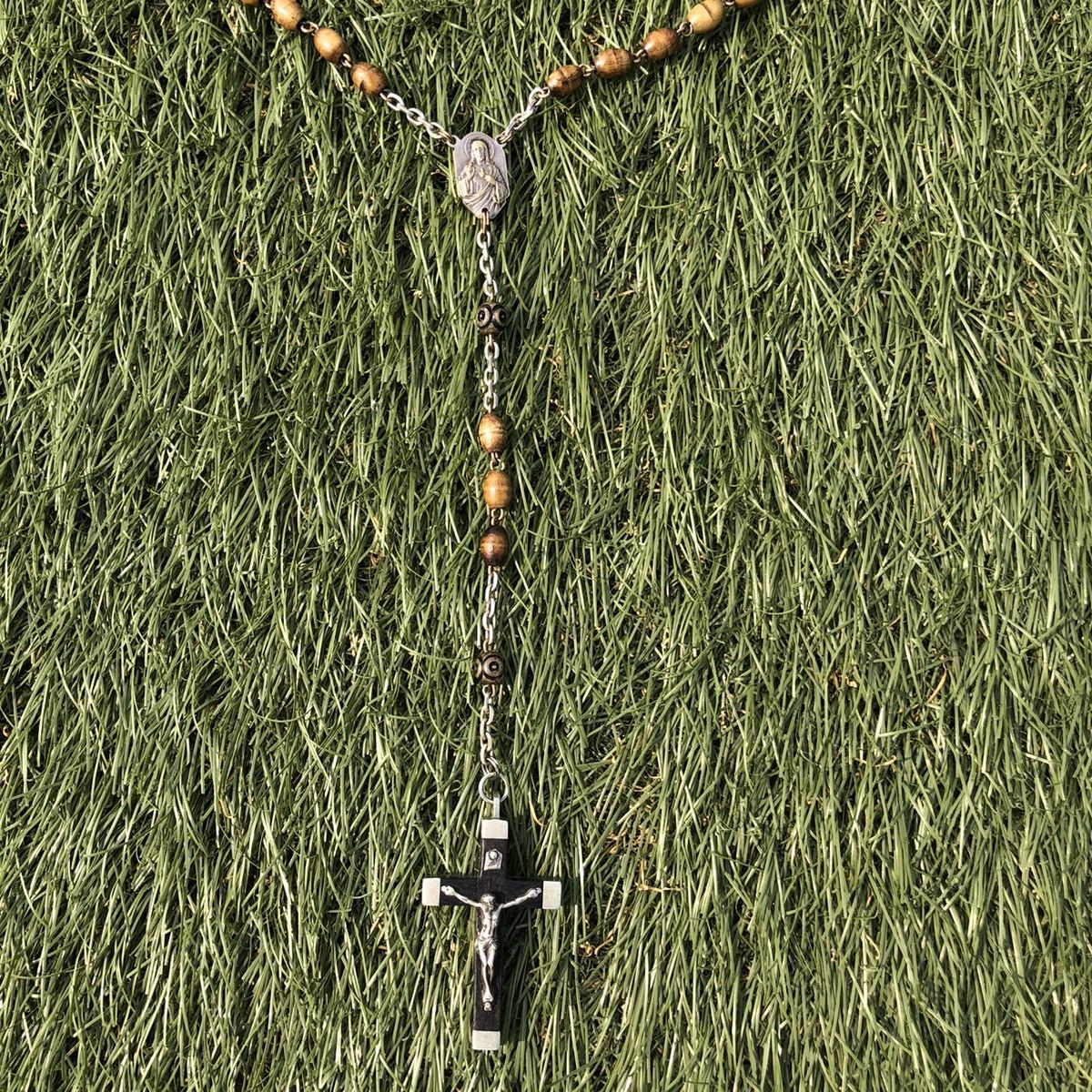 Vintage Catholic rosary bead Size ONE SIZE - 2 Thumbnail