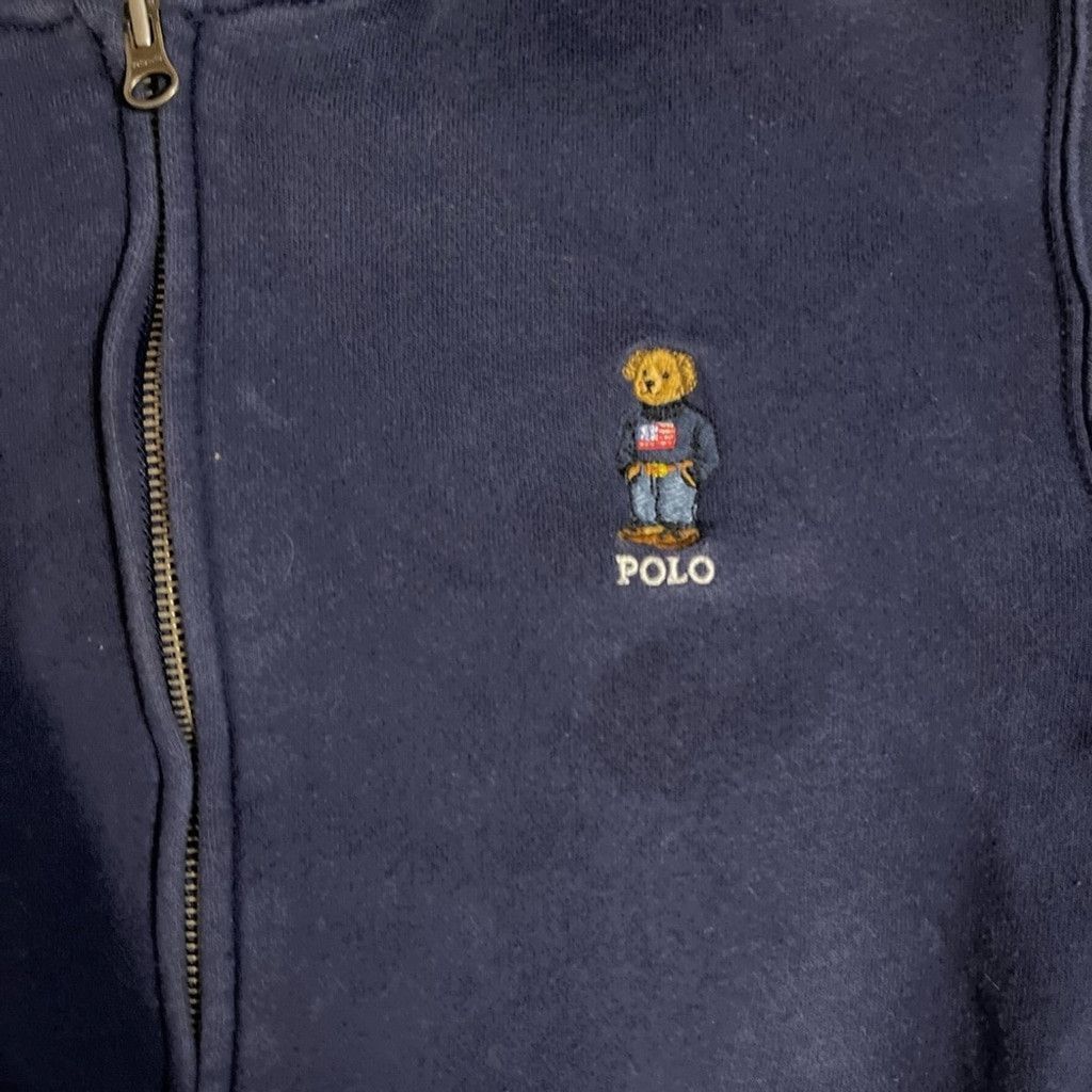 Polo Ralph Lauren Polo by Ralph Lauren Blue hoodie with bear size L/G(14-16) Size US XXS / EU 40 - 3 Thumbnail
