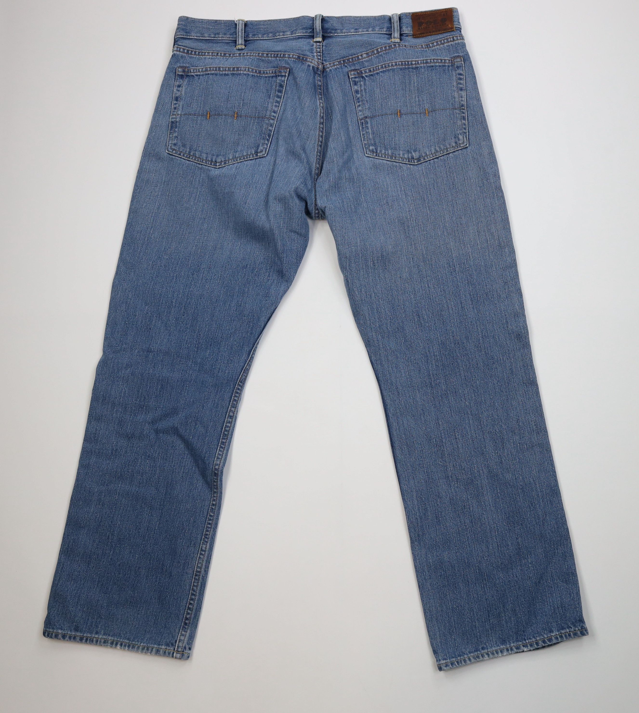 Ralph Lauren Vintage 90s Y2K Ralph Lauren Classic Wide Leg Denim Jeans Size US 40 / EU 56 - 9 Thumbnail