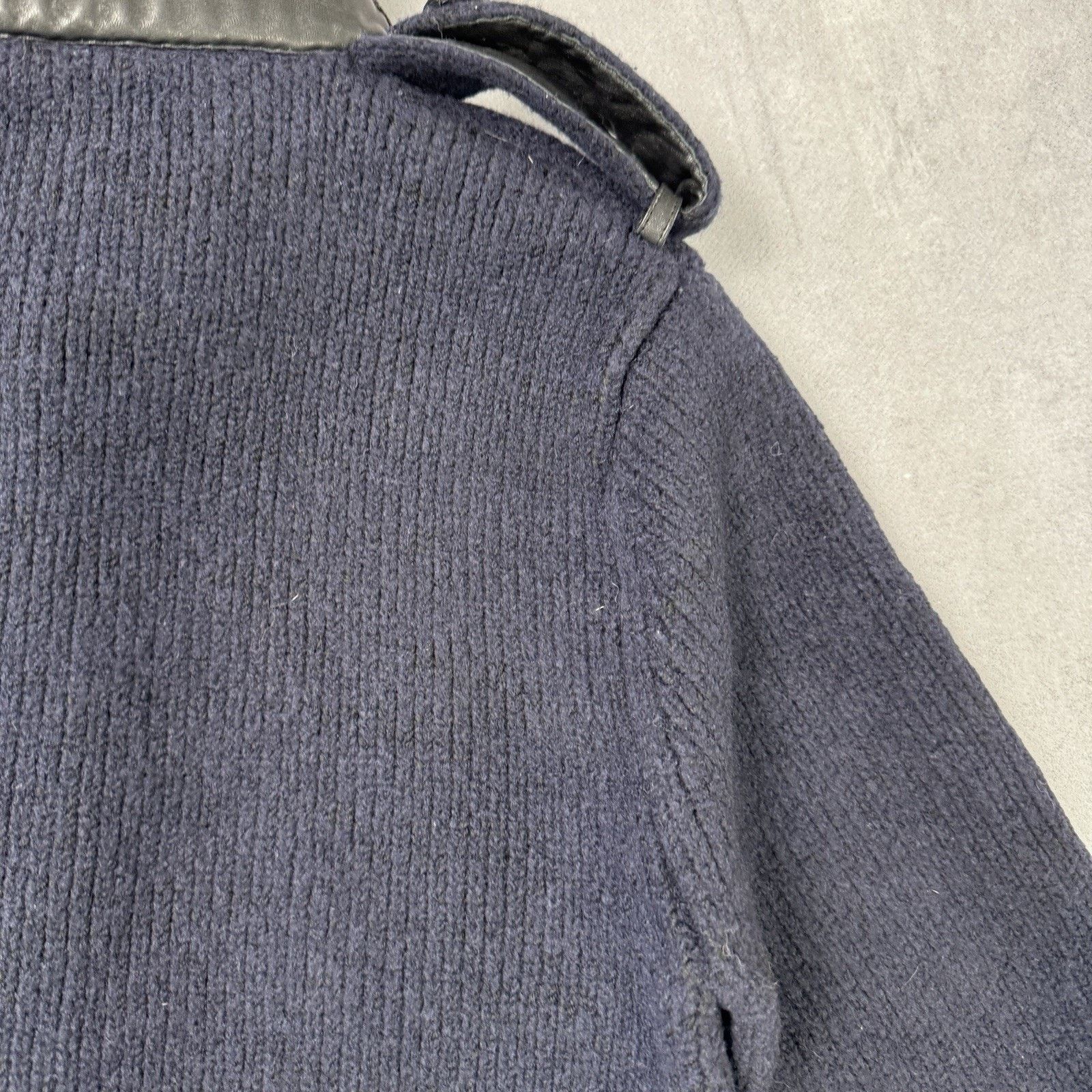 Burberry Burberry Men Wool Jacket Blue Size M Size US M / EU 48-50 / 2 - 16 Thumbnail