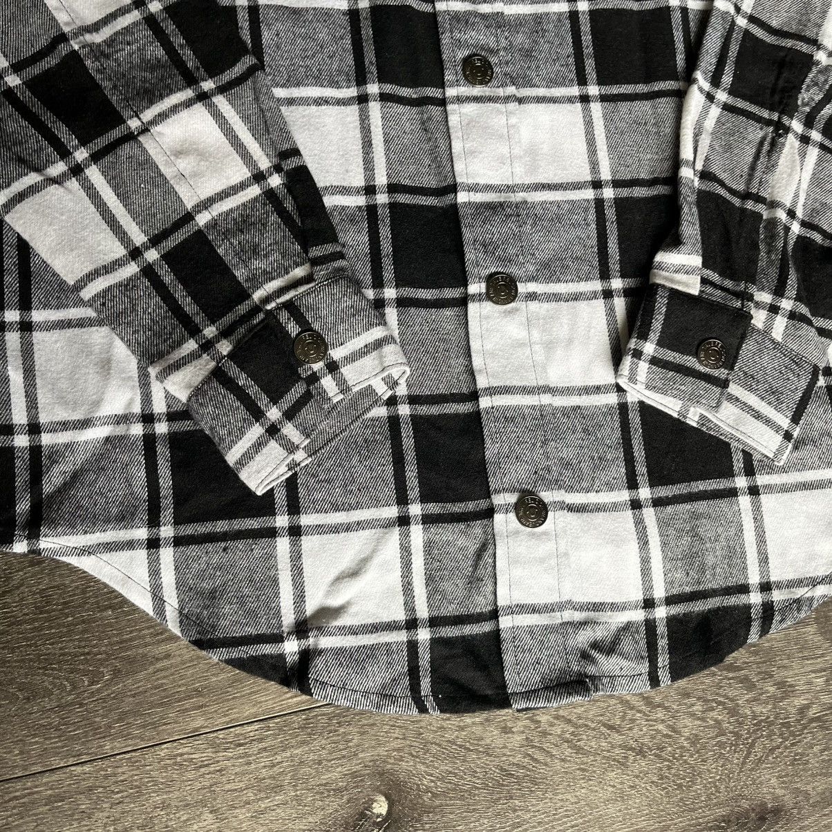 True Religion Vintage True Religion Boxy Woven HS Plaid Button Up Shirt Size US M / EU 48-50 / 2 - 4 Thumbnail
