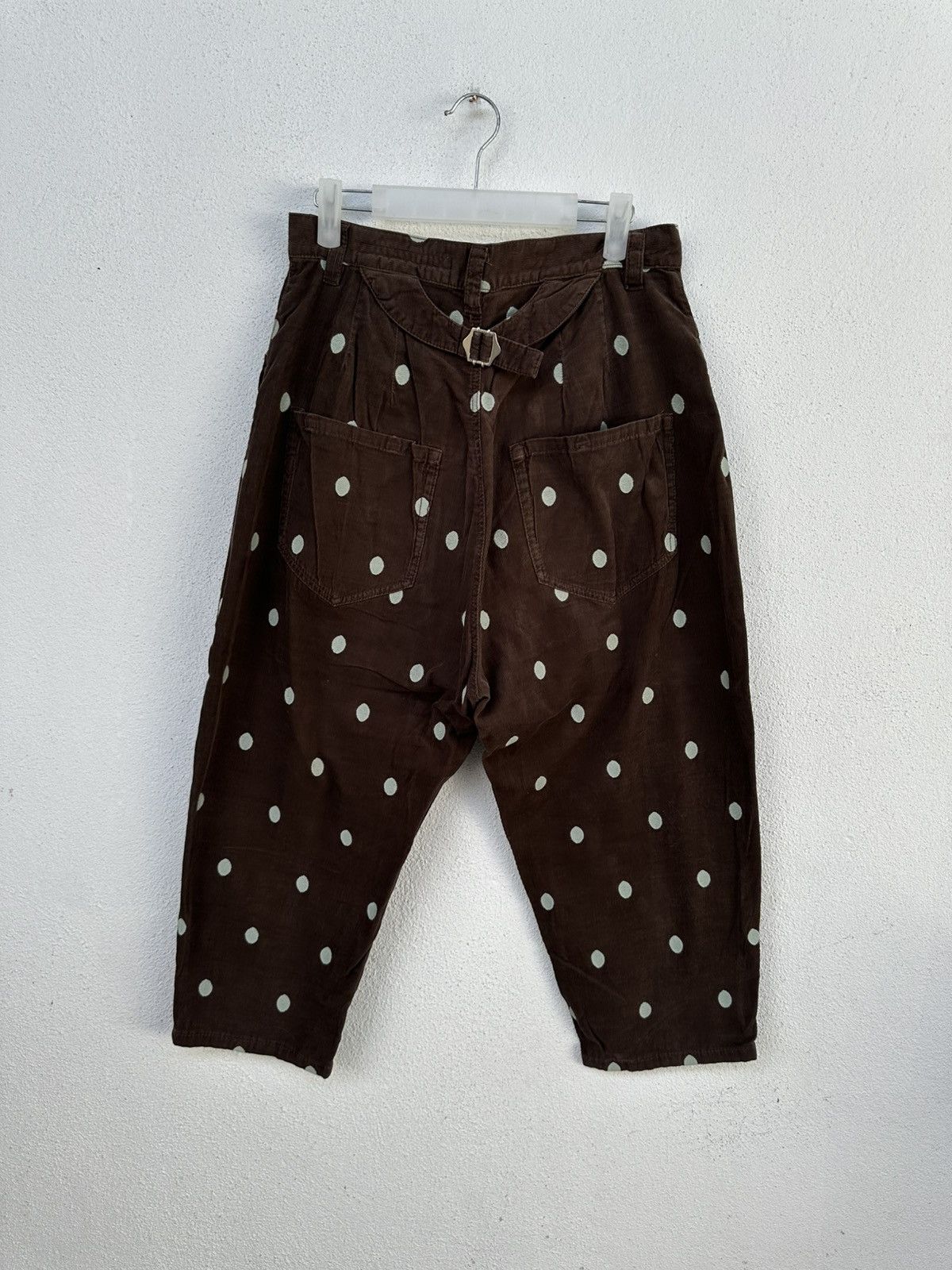 Issey Miyake × Japanese Brand Sunaokuwahara Polkadot Ankle Pants Size US 30 / EU 46 - 4 Thumbnail