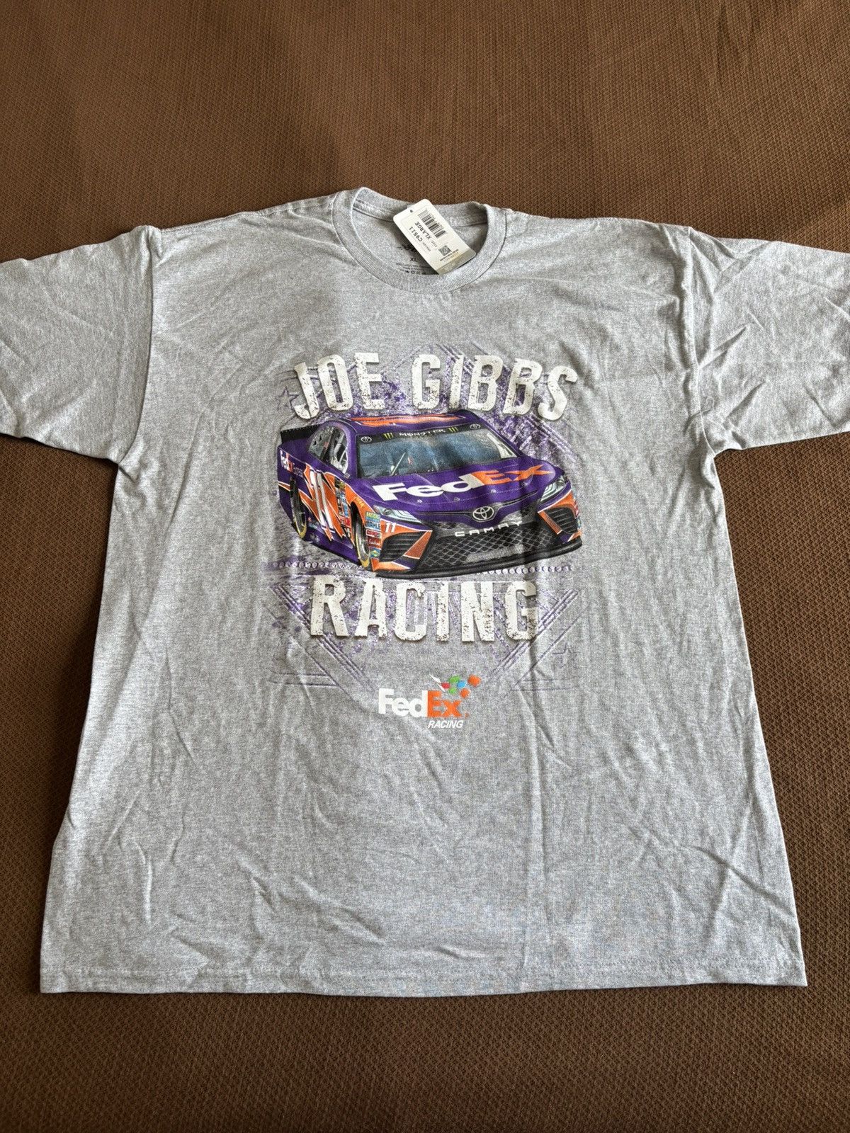Vintage NASCAR Joe Gibbs Racing T-Shirt Size US XL / EU 56 / 4 - 1 Thumbnail