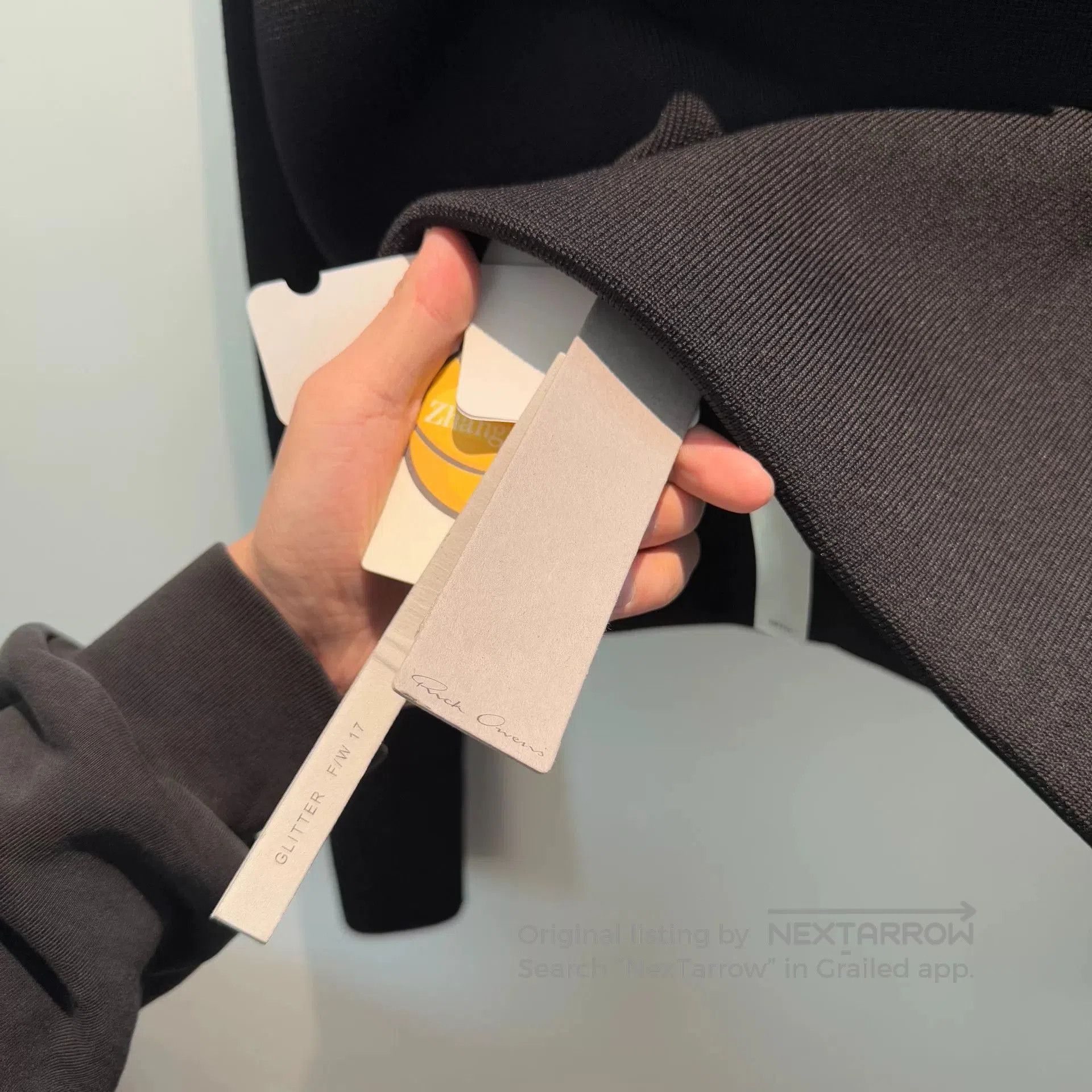 Rick Owens Rick Owens Unique Long Sleeve Top. Size US M / EU 48-50 / 2 - 6 Thumbnail