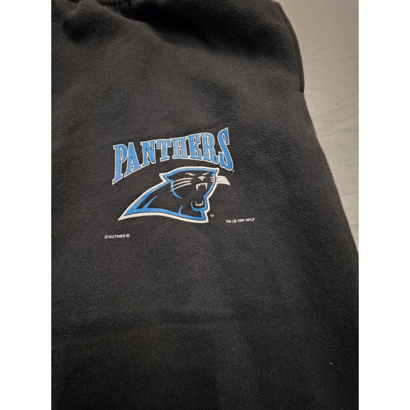 Nutmeg vintage 1990s LEE brand Carolina Panthers NFL Men's Size Xl Size US XL / EU 56 / 4 - 3 Thumbnail