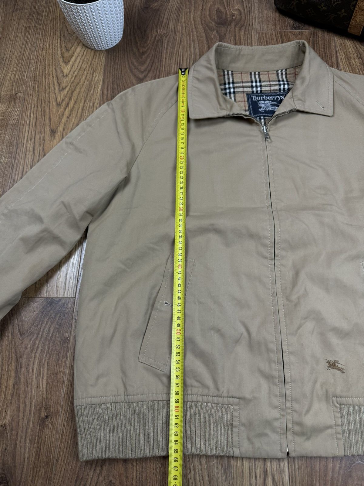 Burberry Vintage bomber jacket Burberry original luxury casual item Size US XL / EU 56 / 4 - 6 Thumbnail