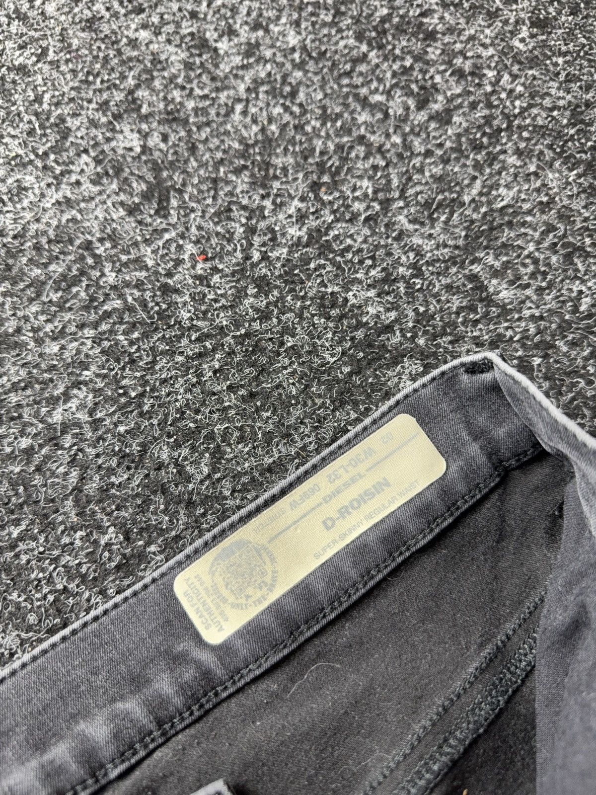 Diesel 00s Y2K Diesel D-RONISY Grey Slim Jeans Clean Minimal Fit Size 30" / US 8 / IT 44 - 10 Thumbnail