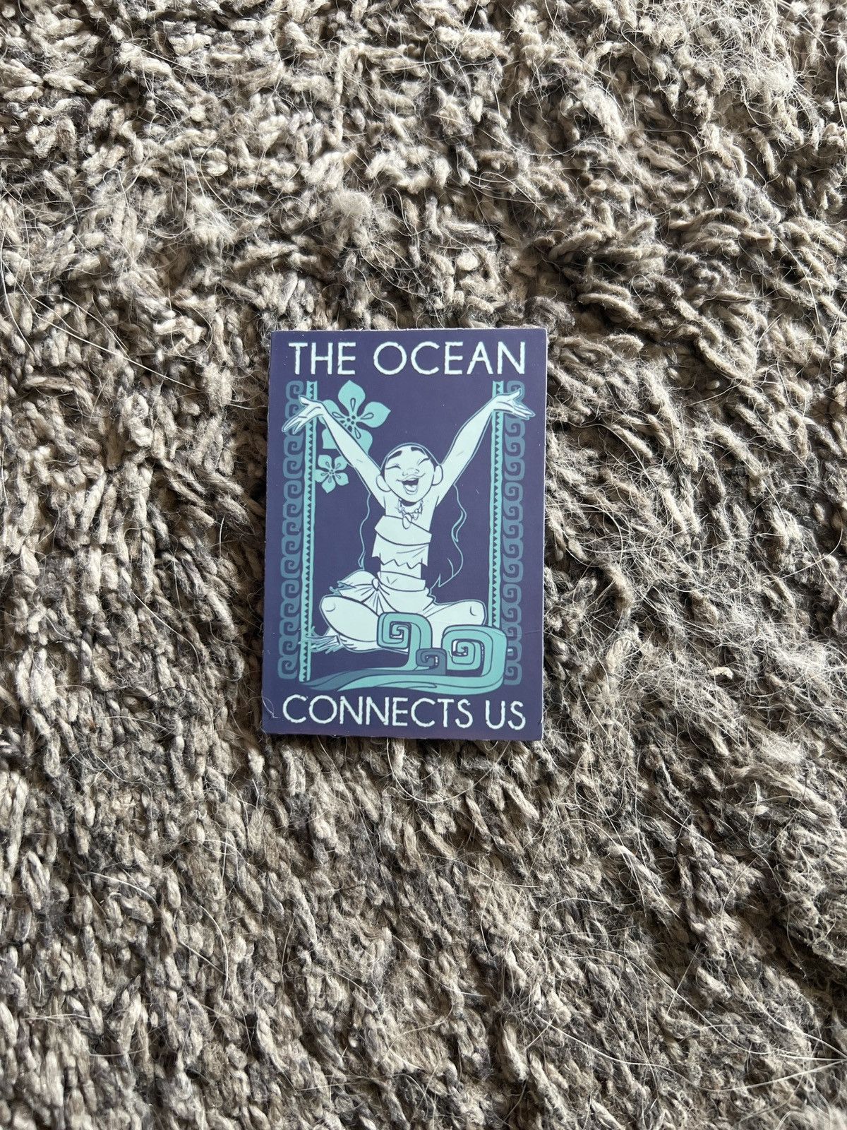 Disney Disney Moana The Ocean Connects Us Sticker Size ONE SIZE - 1 Thumbnail