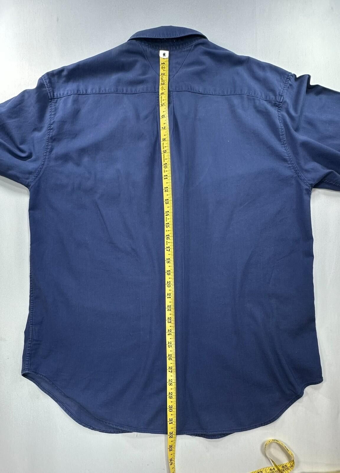 Tommy Hilfiger Tommy Hilfiger 100% Cotton Pocketed Oxford Blue Mens XL Size US XL / EU 56 / 4 - 3 Thumbnail