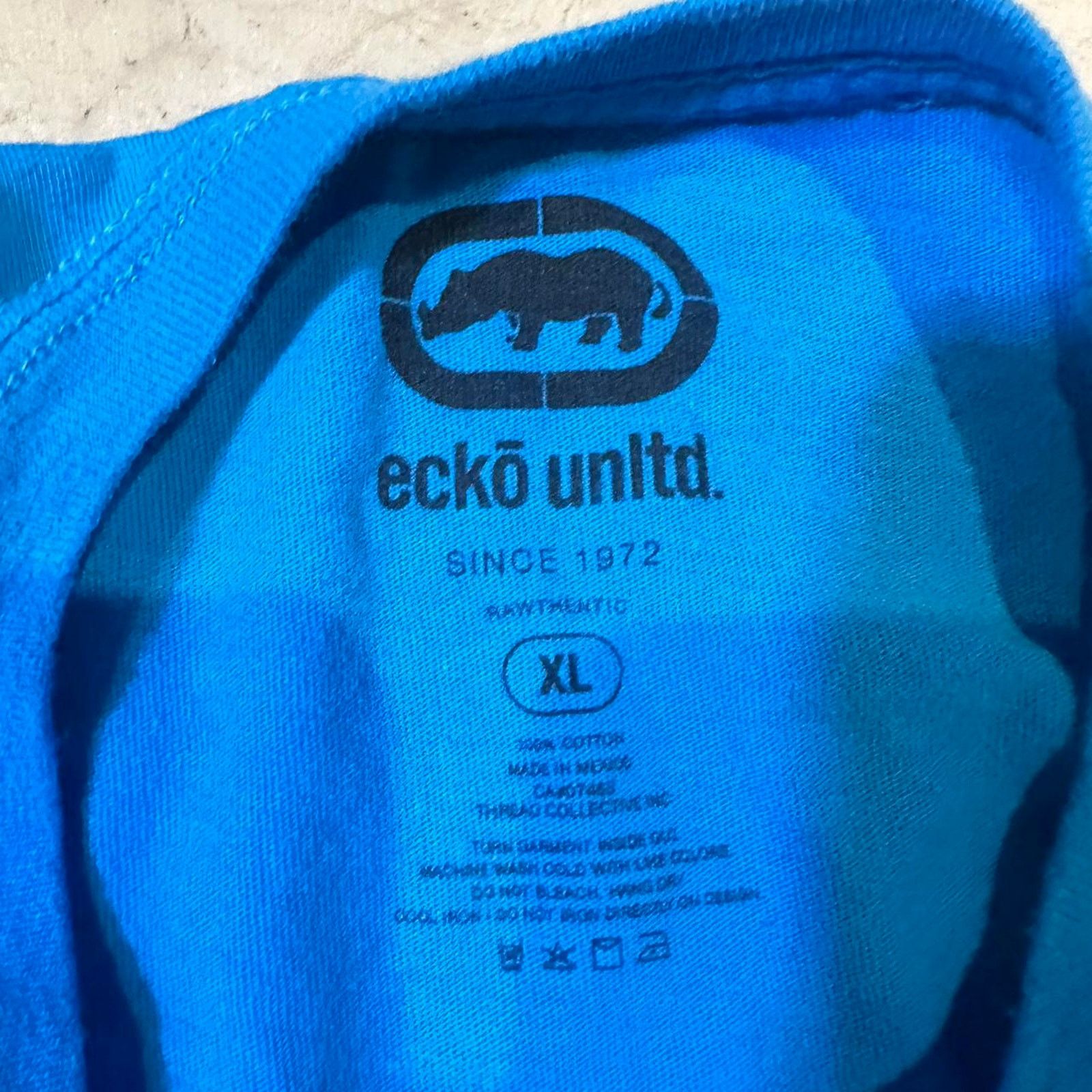 Ecko Unltd. Blue Ecko Unltd Rhino Shirt Size XL Size US XL / EU 56 / 4 - 3 Thumbnail