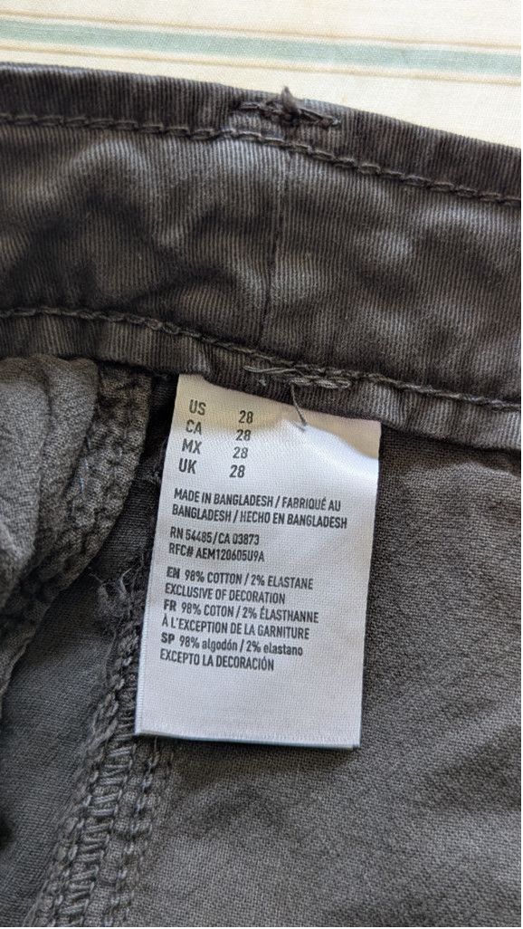 American Eagle Outfitters Men's American Eagle Classic Shorts Size 28 Gray Size US 28 / EU 44 - 7 Thumbnail