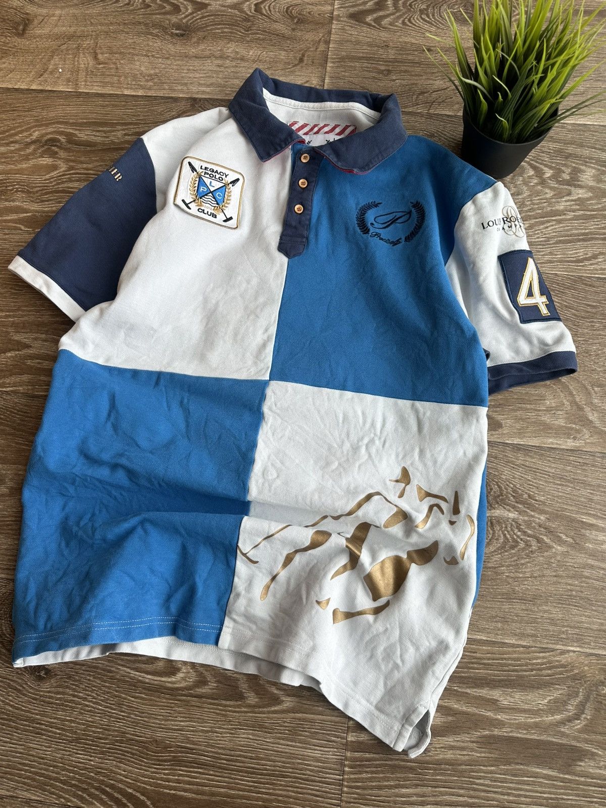 Polo Ralph Lauren 🔥 Legacy Polo Club Chief Keef Ralph Lauren Style Y2K Shirt Size US L / EU 52-54 / 3 - 3 Thumbnail