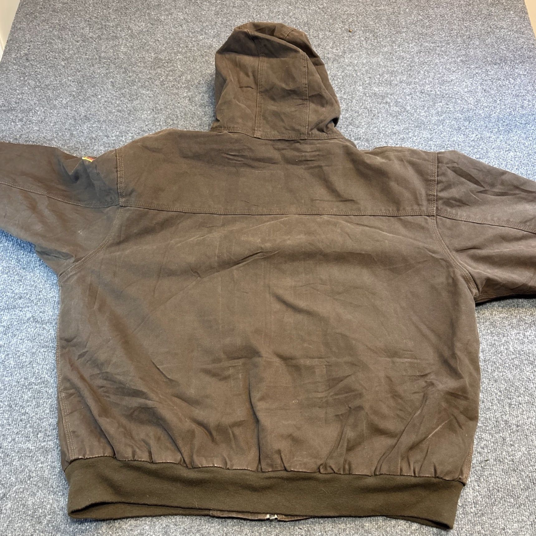 Vintage VINTAGE Snap-on Tools Quilted Canvas Jacket Mens 2XL Embroidered Bomber Jacket Brown Winter Regular Coat Size US XXL / EU 58 / 5 - 7 Thumbnail