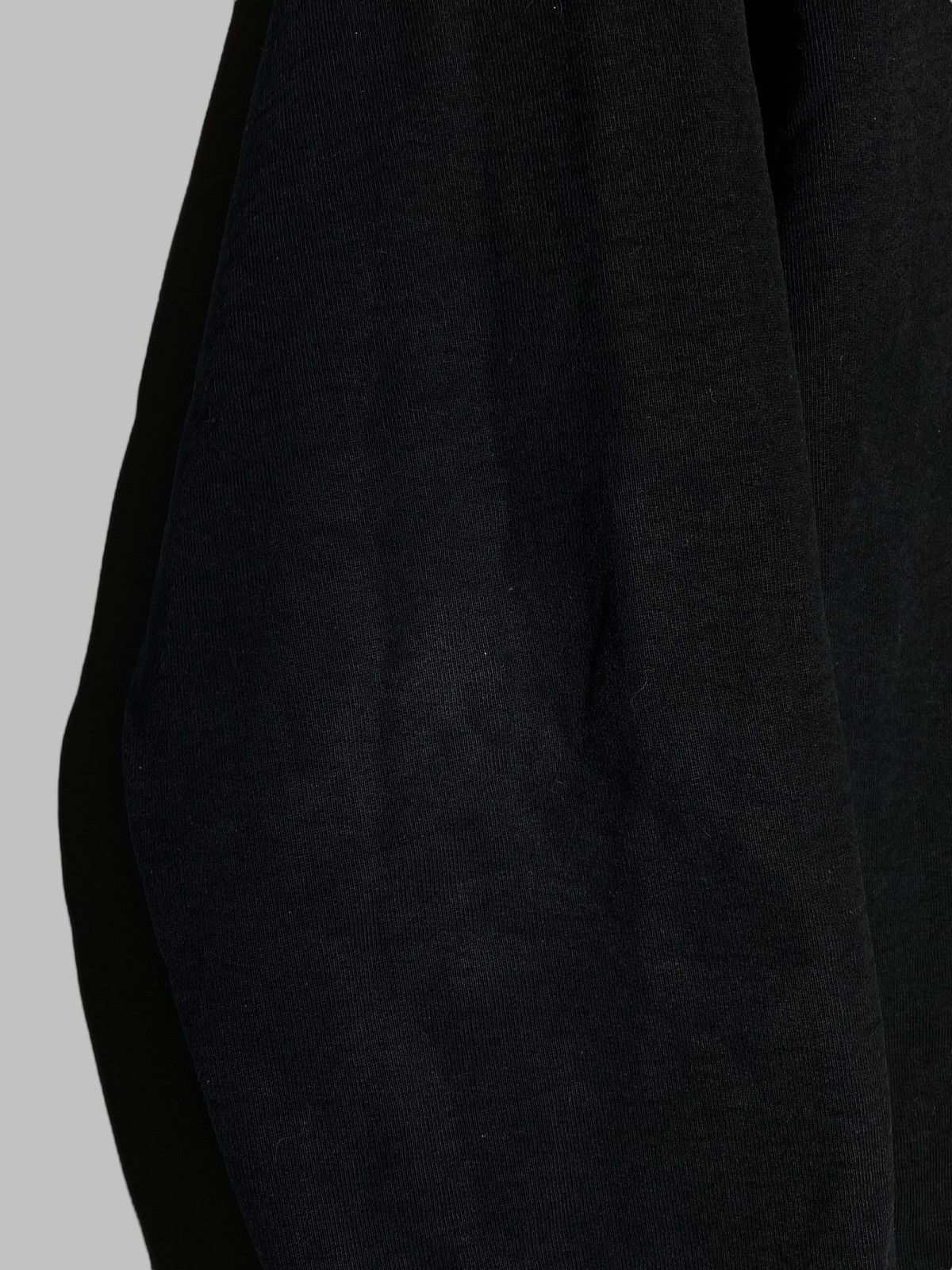 Supreme Supreme S/S 2014 Hooded Crewneck Pullover Black Distressed Size US L / EU 52-54 / 3 - 13 Thumbnail