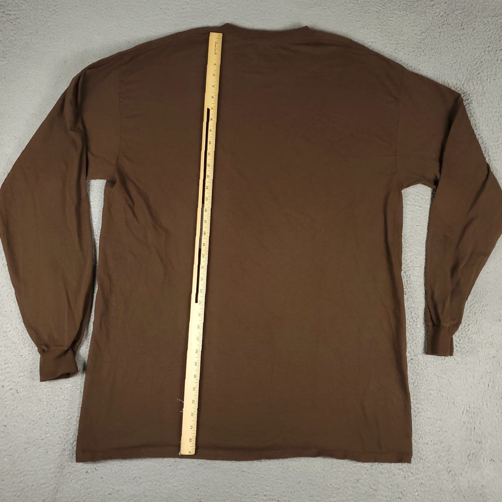 The Mountain The Mountain Long Sleeve T-Shirt Men's 3XL Brown Grizzly Bear Fishing Print Size US XXL / EU 58 / 5 - 4 Thumbnail