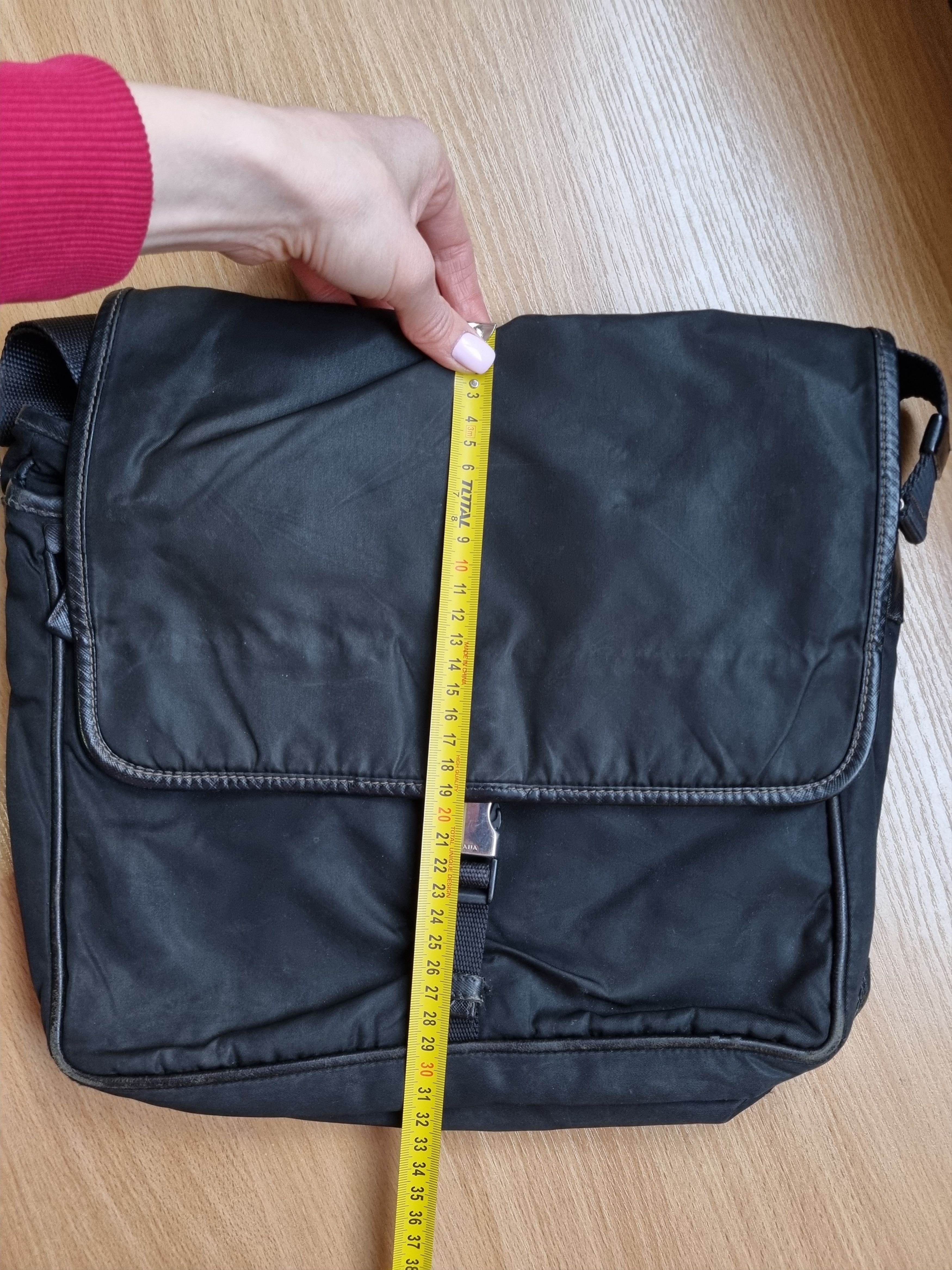 Prada × Vintage Prada Worker Messenger Shoulder Bag Size ONE SIZE - 17 Thumbnail