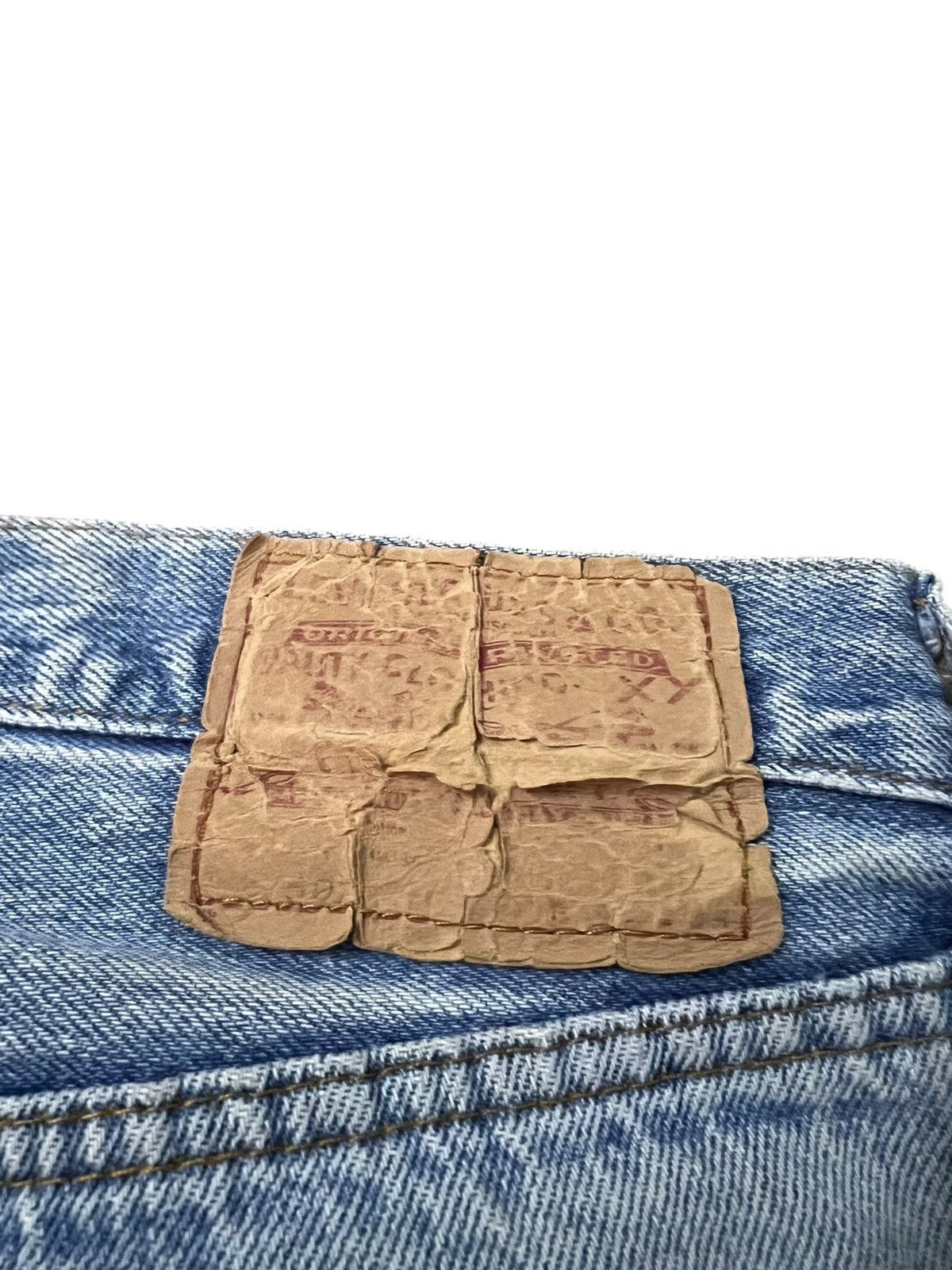 Levi's 80’s Levis 501 Distress Faded Jean Size US 26 / EU 42 - 17 Thumbnail