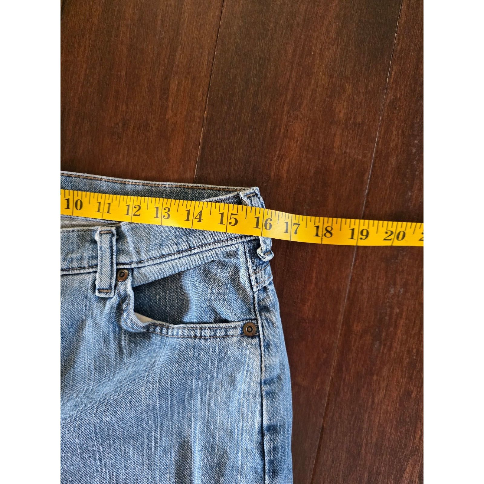 Lee Lee Original Blue Relaxed Straight Leg Jeans Size 10 Medium Size 32" / US 10 / IT 46 - 6 Thumbnail