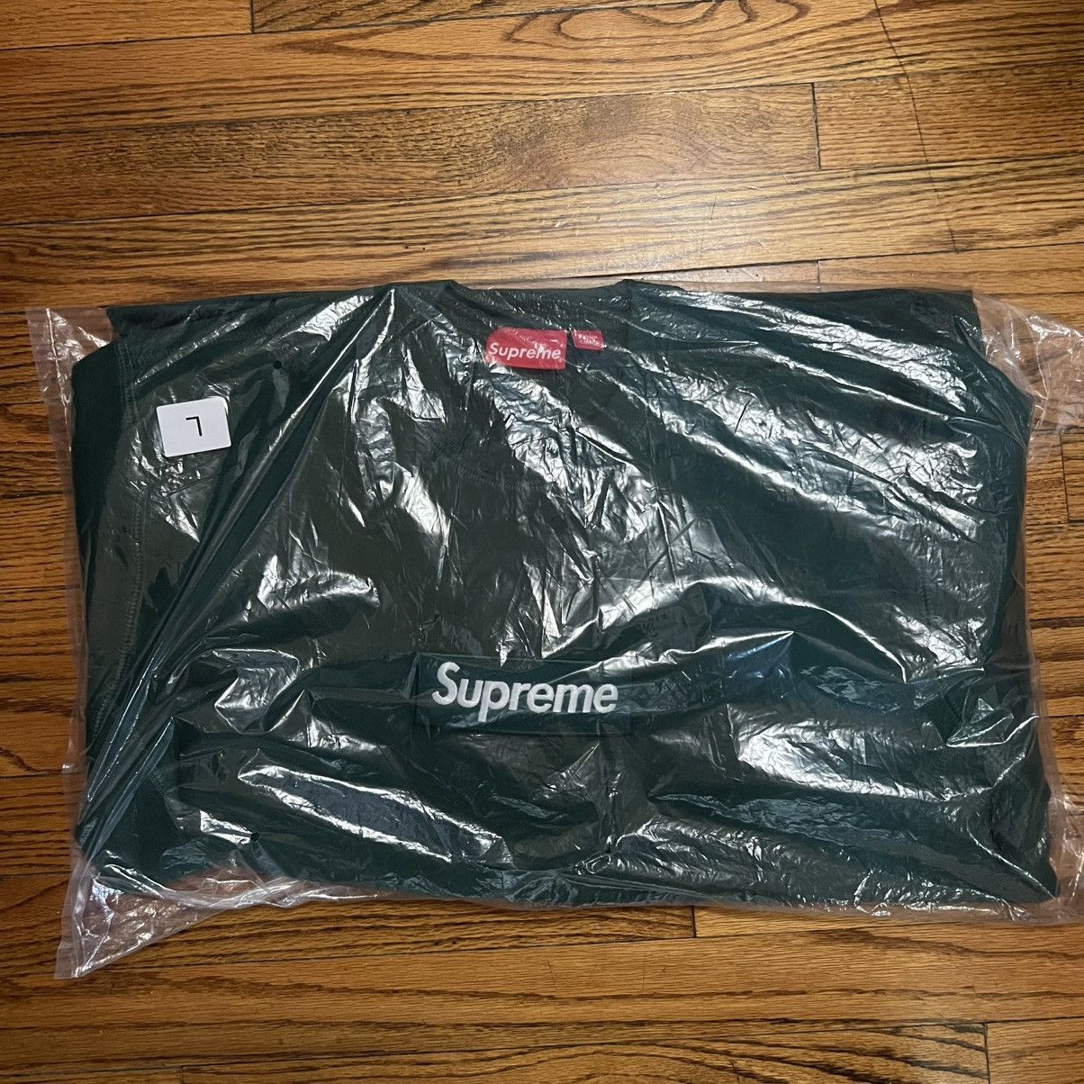Supreme Supreme Box Logo Crewneck FW18 Dark Green Size: L Size US L / EU 52-54 / 3 - 2 Thumbnail