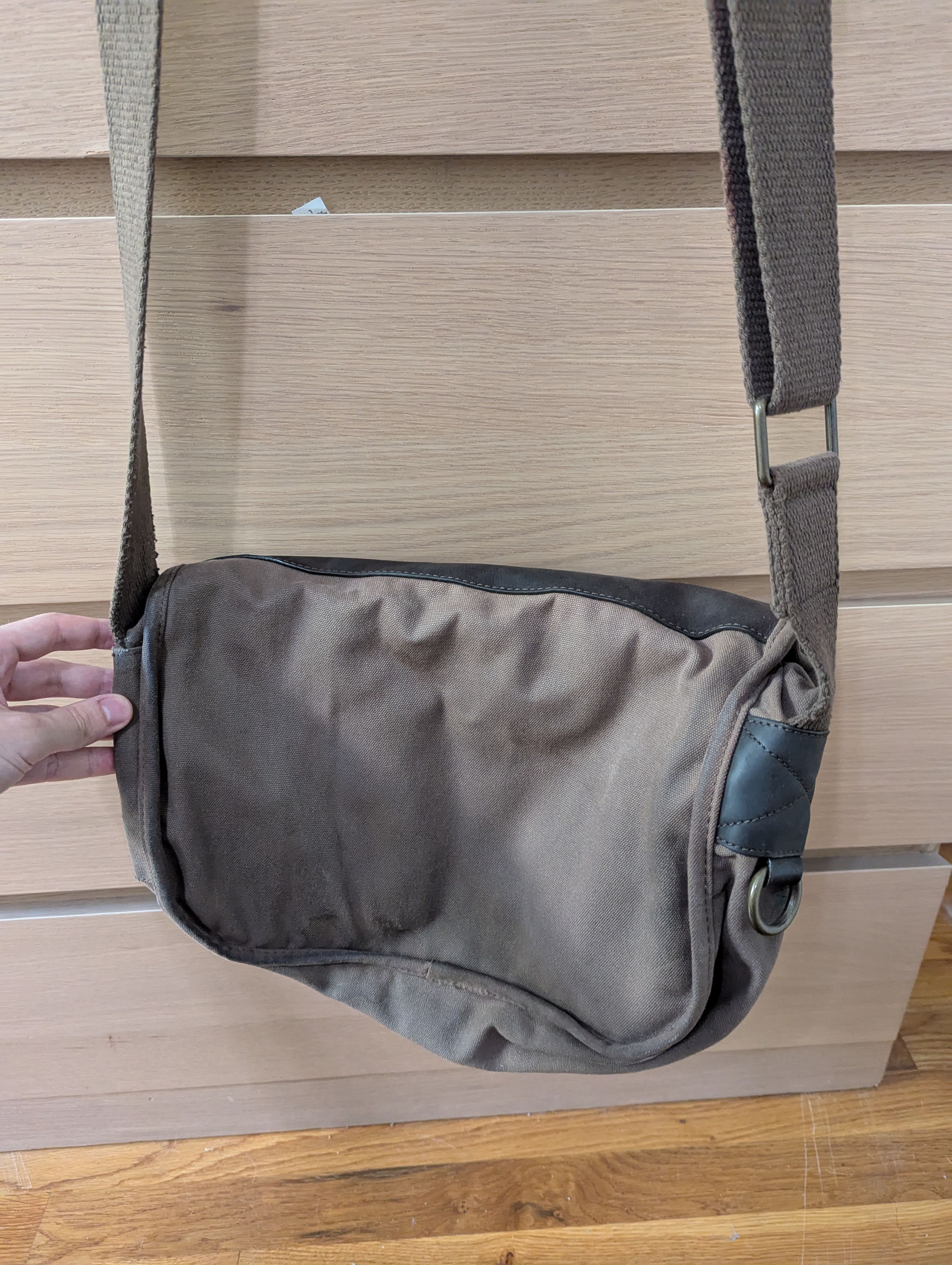 Daniel Cremieux Cremieux leather and camo messenger bag Size ONE SIZE - 5 Thumbnail