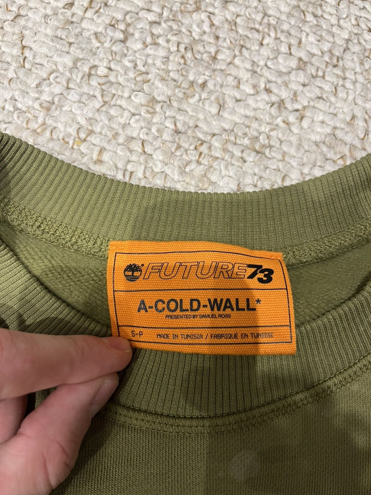 A-COLD-WALL* × Timberland Timberland x A Cold Wall sweatshirt Future 73 Size US S / EU 44-46 / 1 - 4 Thumbnail