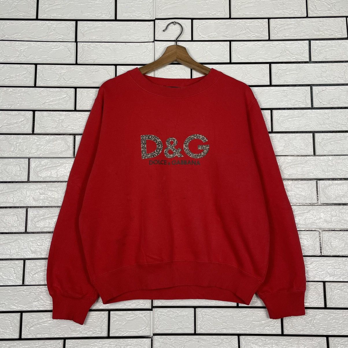 Dolce & Gabbana Dolce & Gabbana Big Logo Sweatshirt Size M / US 6-8 / IT 42-44 - 1 Thumbnail