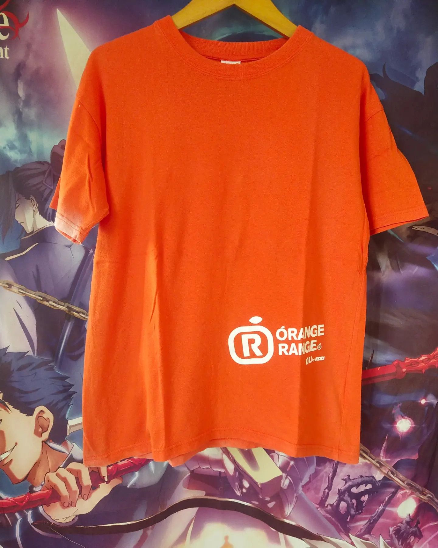 Band Tees Vintage Orange Range Spellout Faded AU by KDDI Band Tee Size US M / EU 48-50 / 2 - 1 Thumbnail