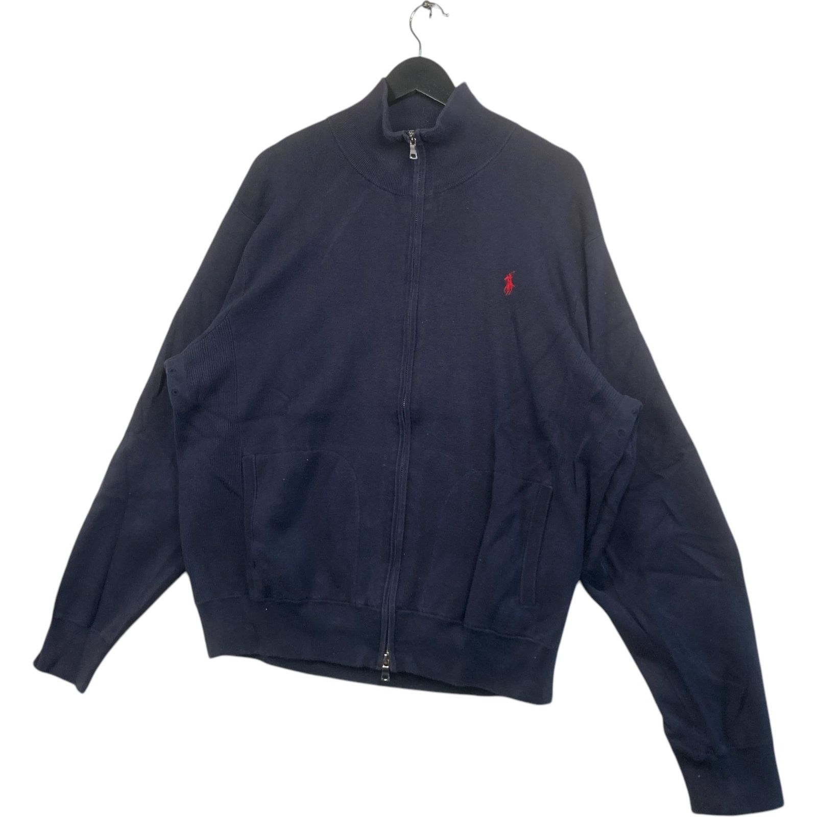 Polo Ralph Lauren Vintage Polo Ralph Lauren Mini Horse Full Zip Sweater 2XL Size US XXL / EU 58 / 5 - 3 Thumbnail