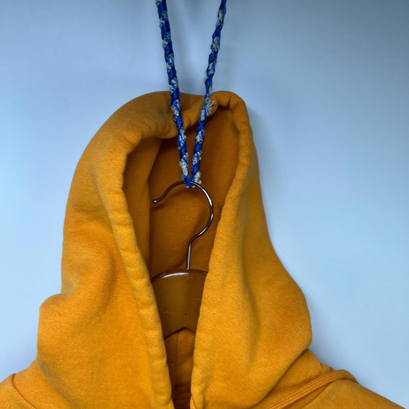 Russell Athletic Vintage Russell Athletic Blank Orange Hoodie XL Y2K Size US XL / EU 56 / 4 - 4 Thumbnail