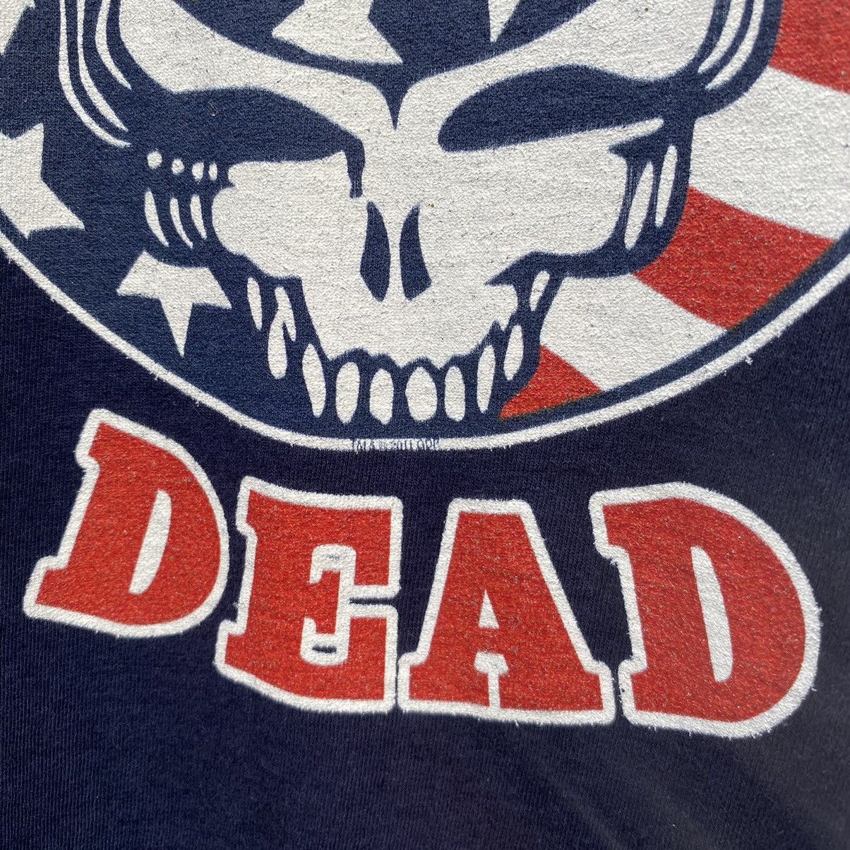 Grateful Dead Vintage Y2K Grateful Dead Skull ERD GRUNGE THRASHED TEE Size US XL / EU 56 / 4 - 3 Thumbnail