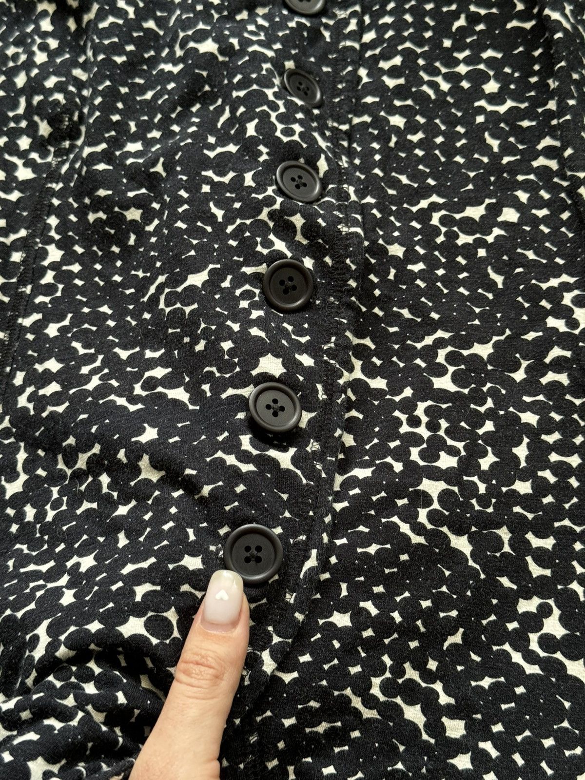 Rundholz Rundholz avant garde polka dot cardigan blazer Size L / US 10 / IT 46 - 7 Thumbnail