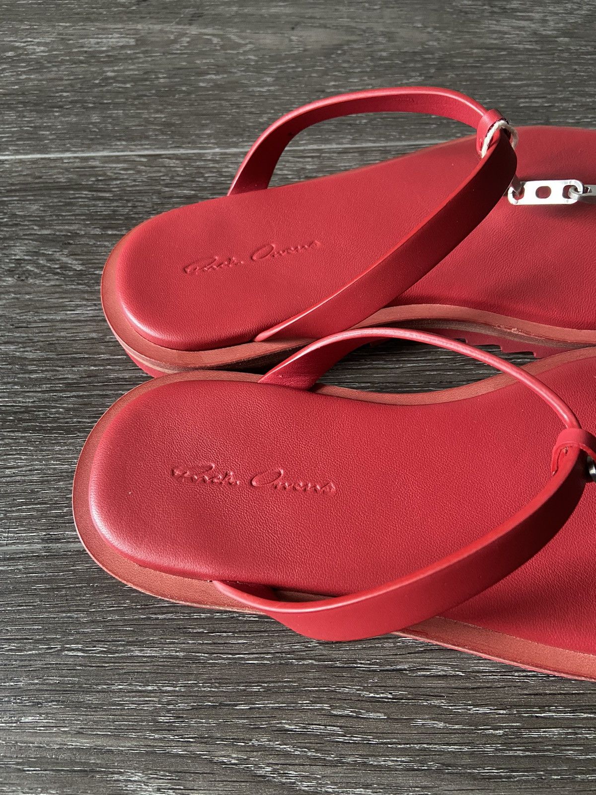 Rick Owens × Rick Owens Drkshdw Rick Owens sandals Size US 7 / IT 37 - 2 Thumbnail