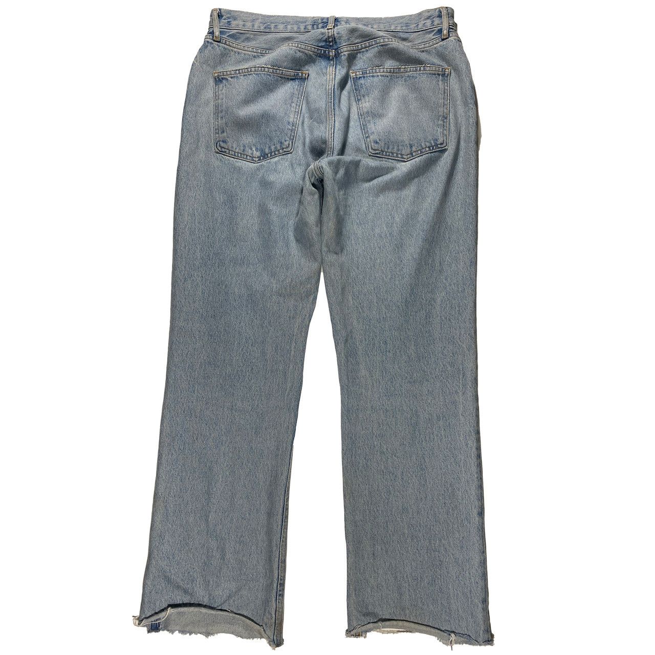 Agolde Agolde Pre-distressed Lana jeans in Riptide colorway 34x29 Size 34" / US 12 / IT 48 - 2 Thumbnail