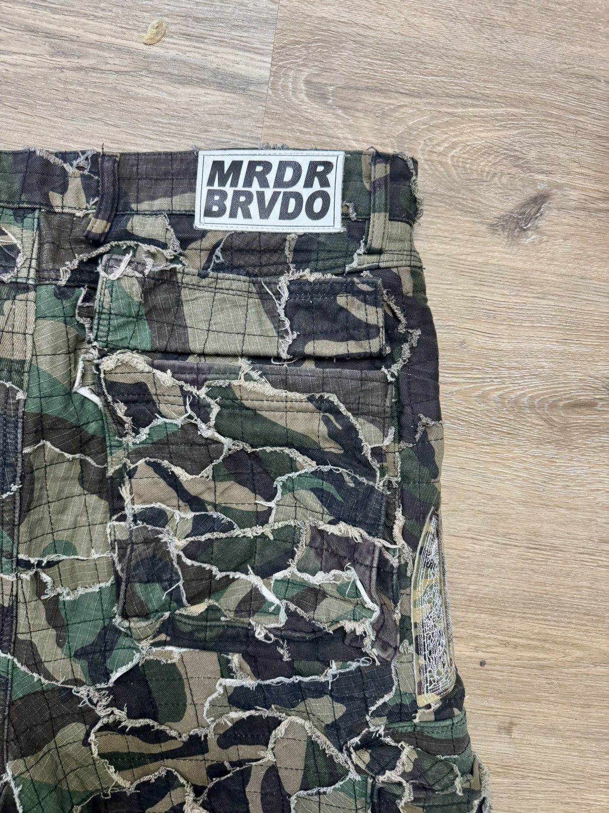Who Decides War Who Decides War Distress Cargo Pants Size US 36 / EU 52 - 4 Thumbnail