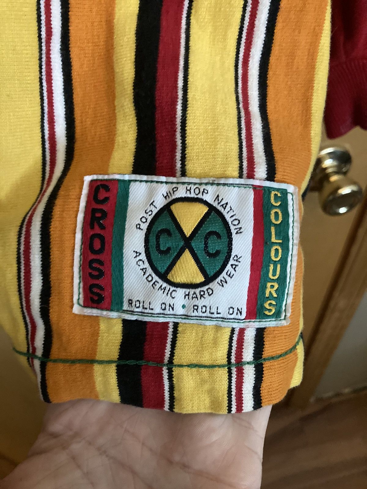 Cross Colours Cross Colours Long Sleeve 1/4 Zip Size US L / EU 52-54 / 3 - 4 Thumbnail